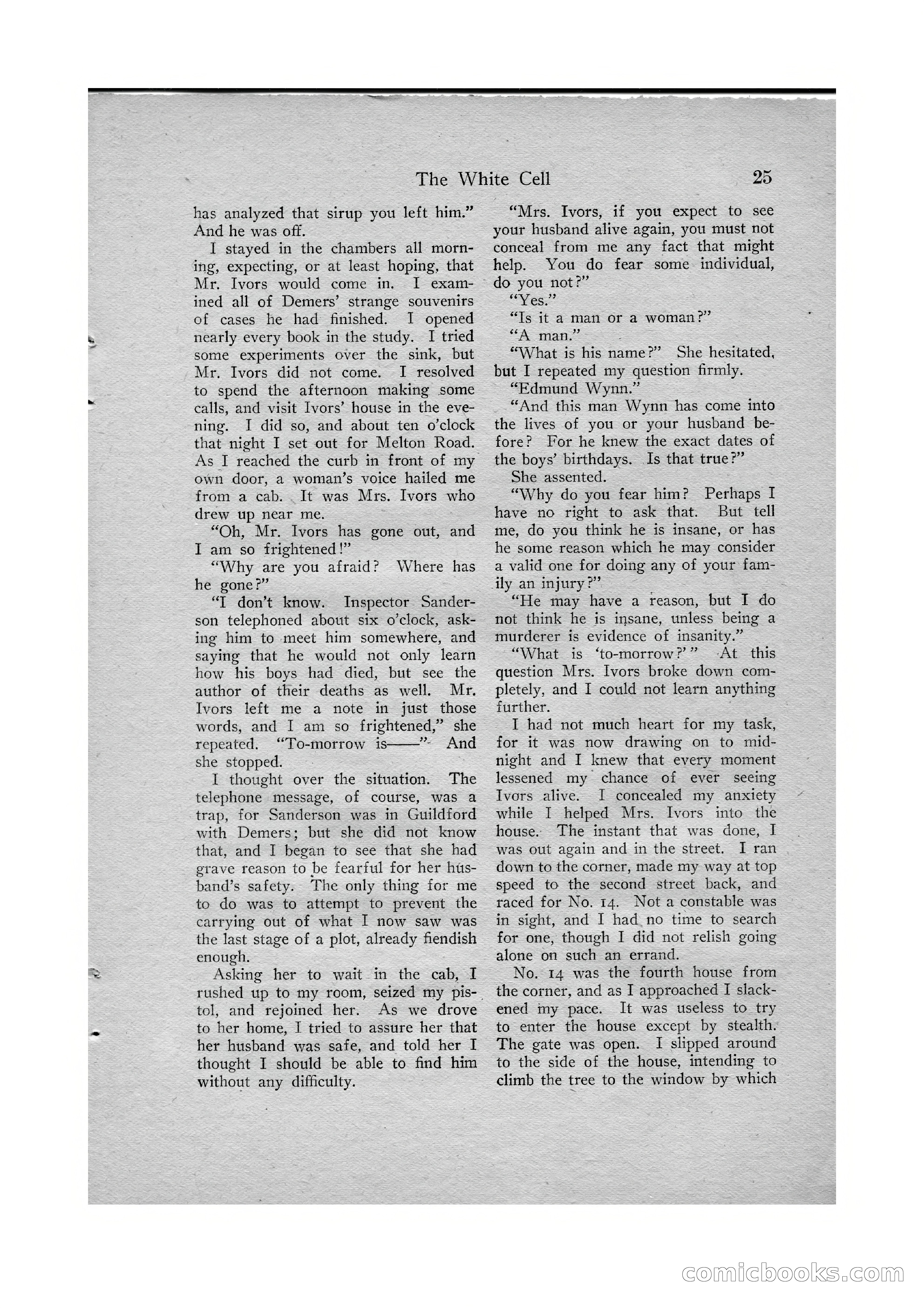Detective Story Magazine, Vol. VI, No. 1 — page 27 of 132