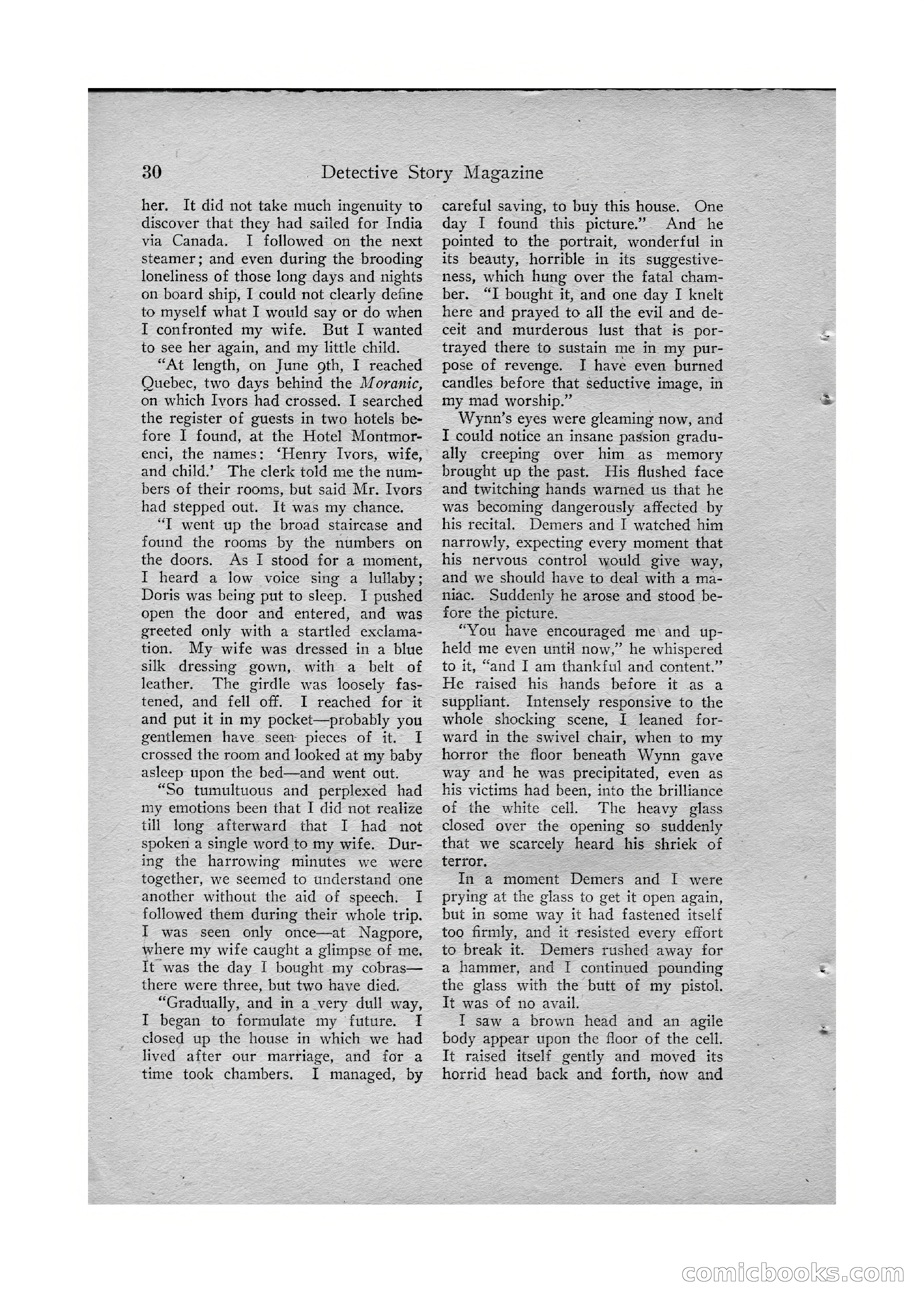 Detective Story Magazine, Vol. VI, No. 1 — page 32 of 132