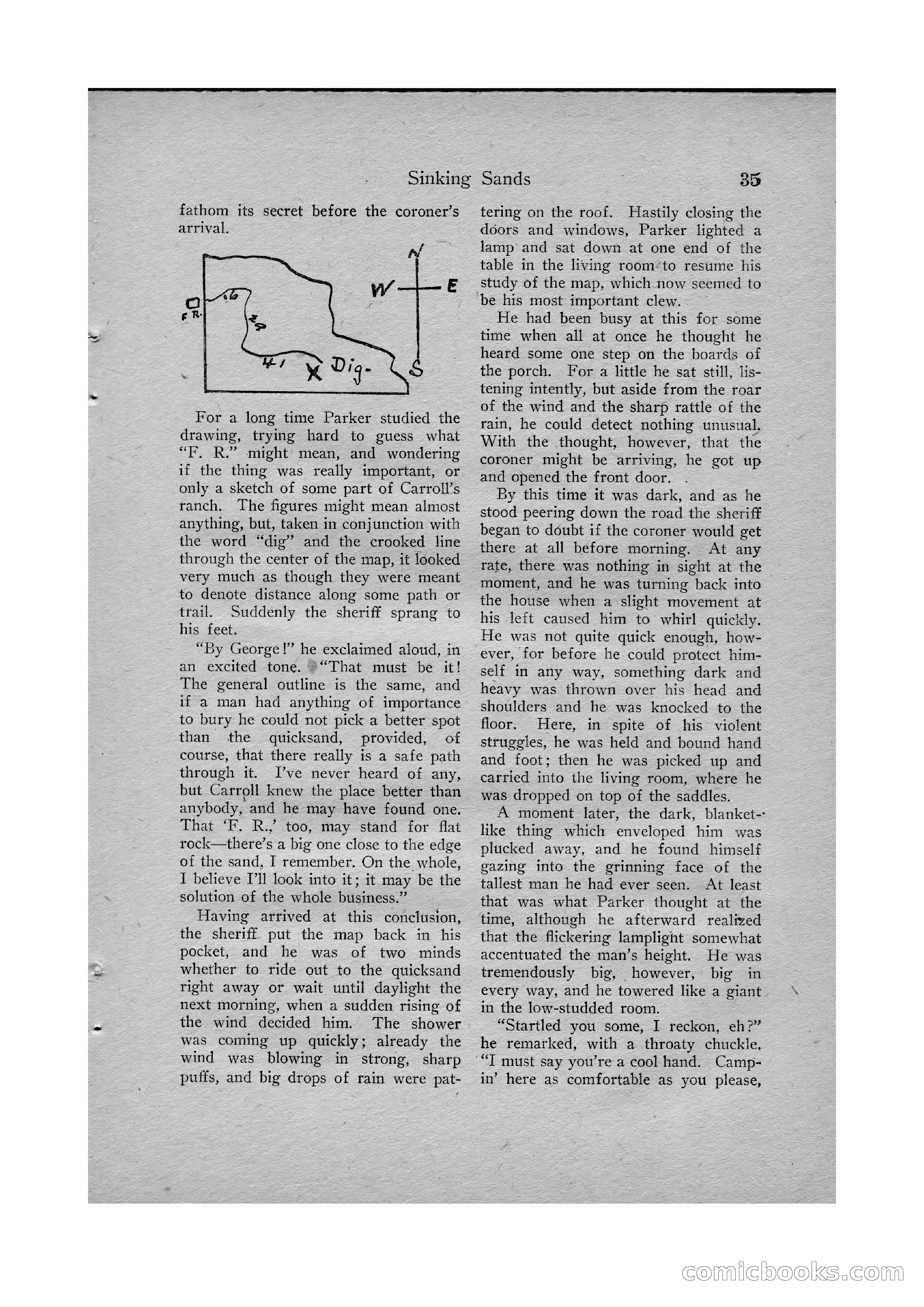 Detective Story Magazine, Vol. VI, No. 1 — page 37 of 132