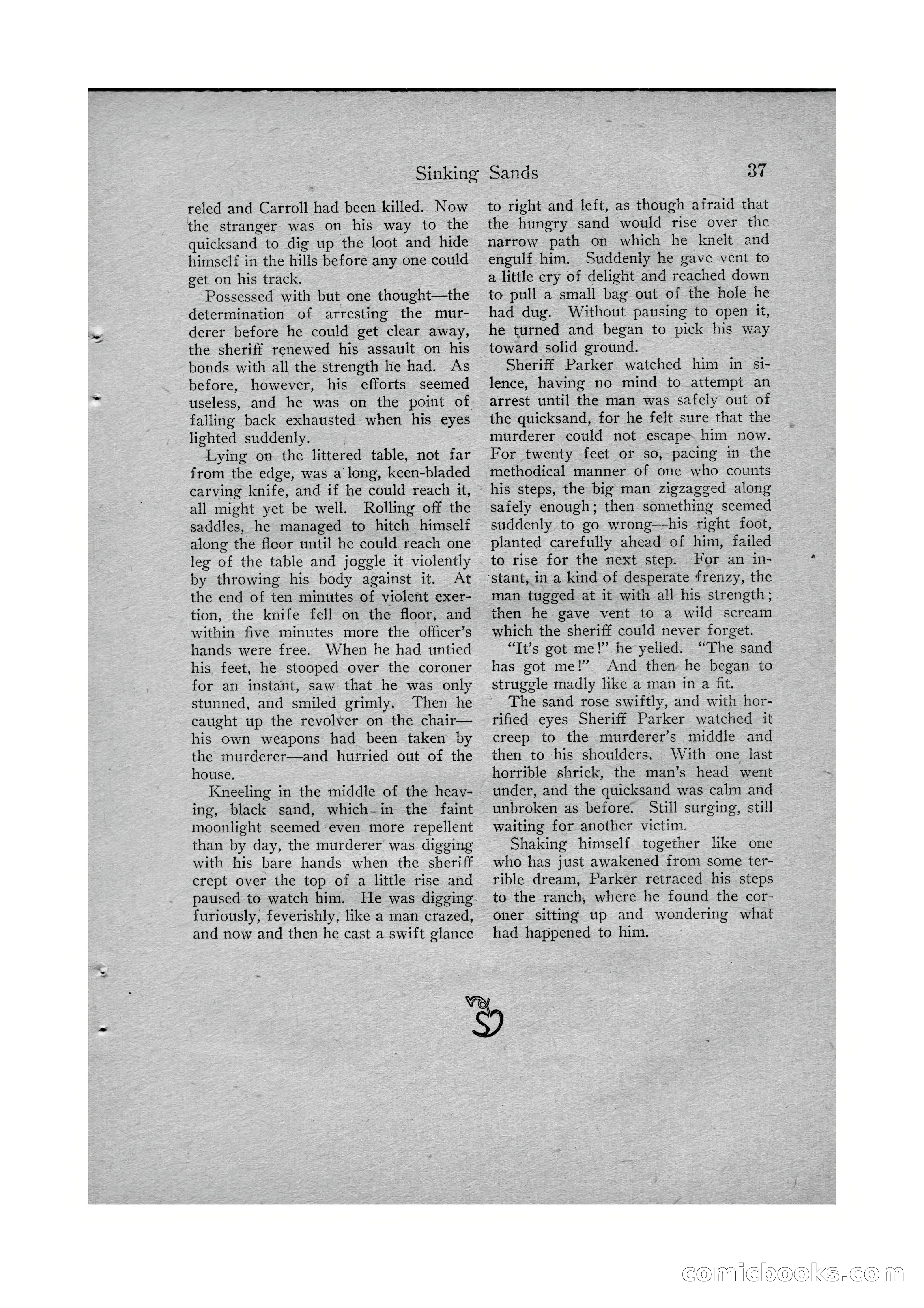 Detective Story Magazine, Vol. VI, No. 1 — page 39 of 132