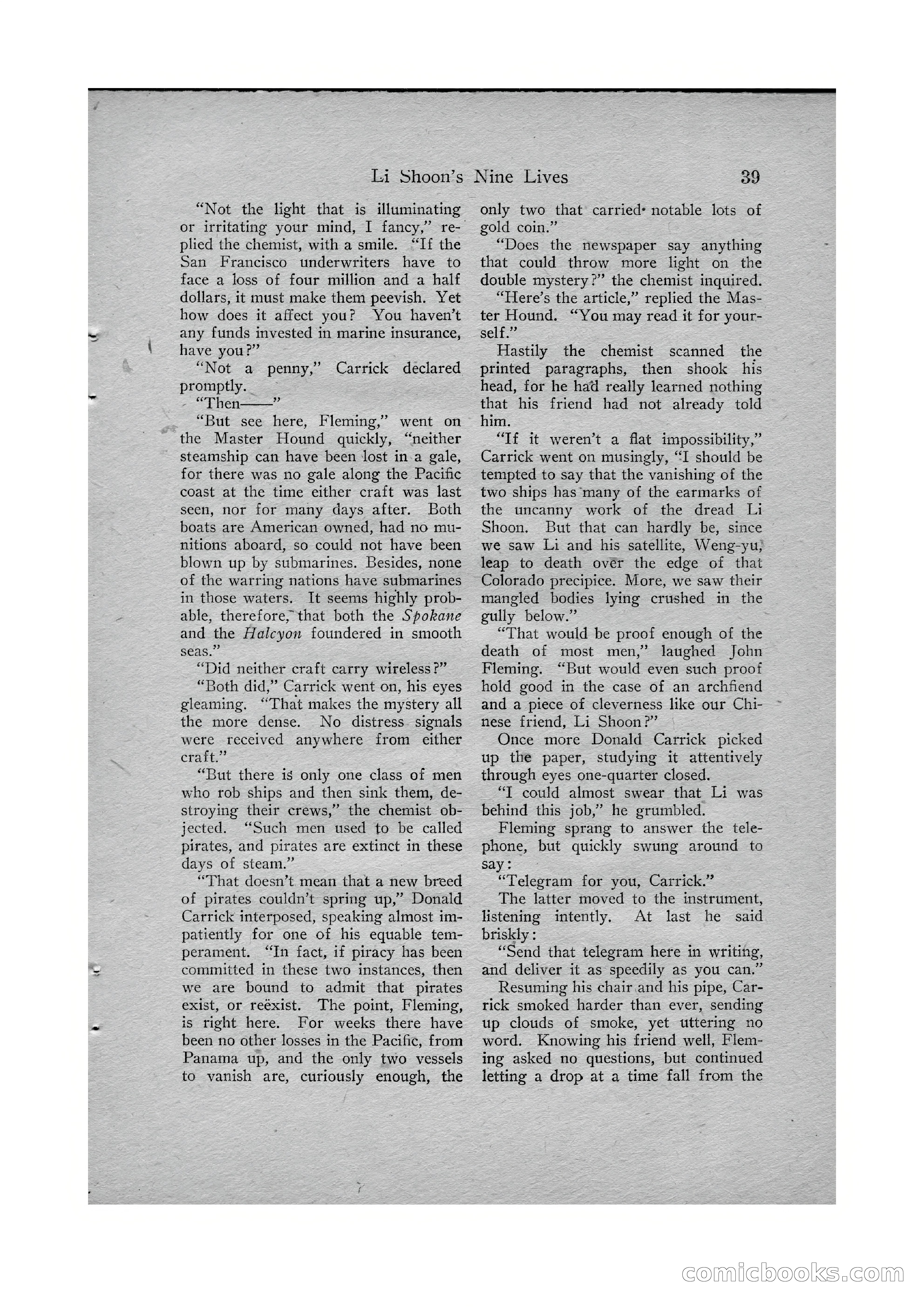 Detective Story Magazine, Vol. VI, No. 1 — page 41 of 132