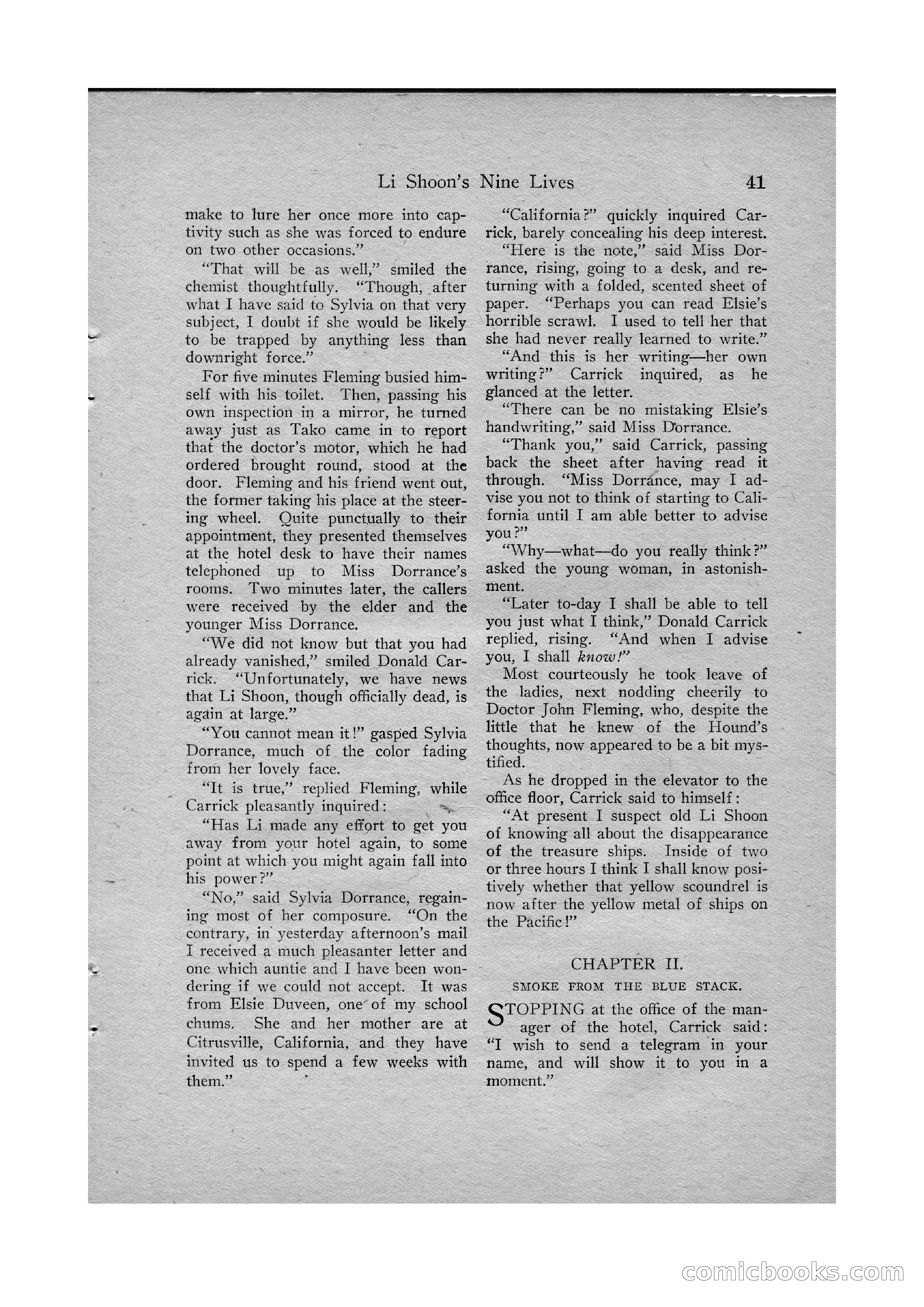 Detective Story Magazine, Vol. VI, No. 1 — page 43 of 132