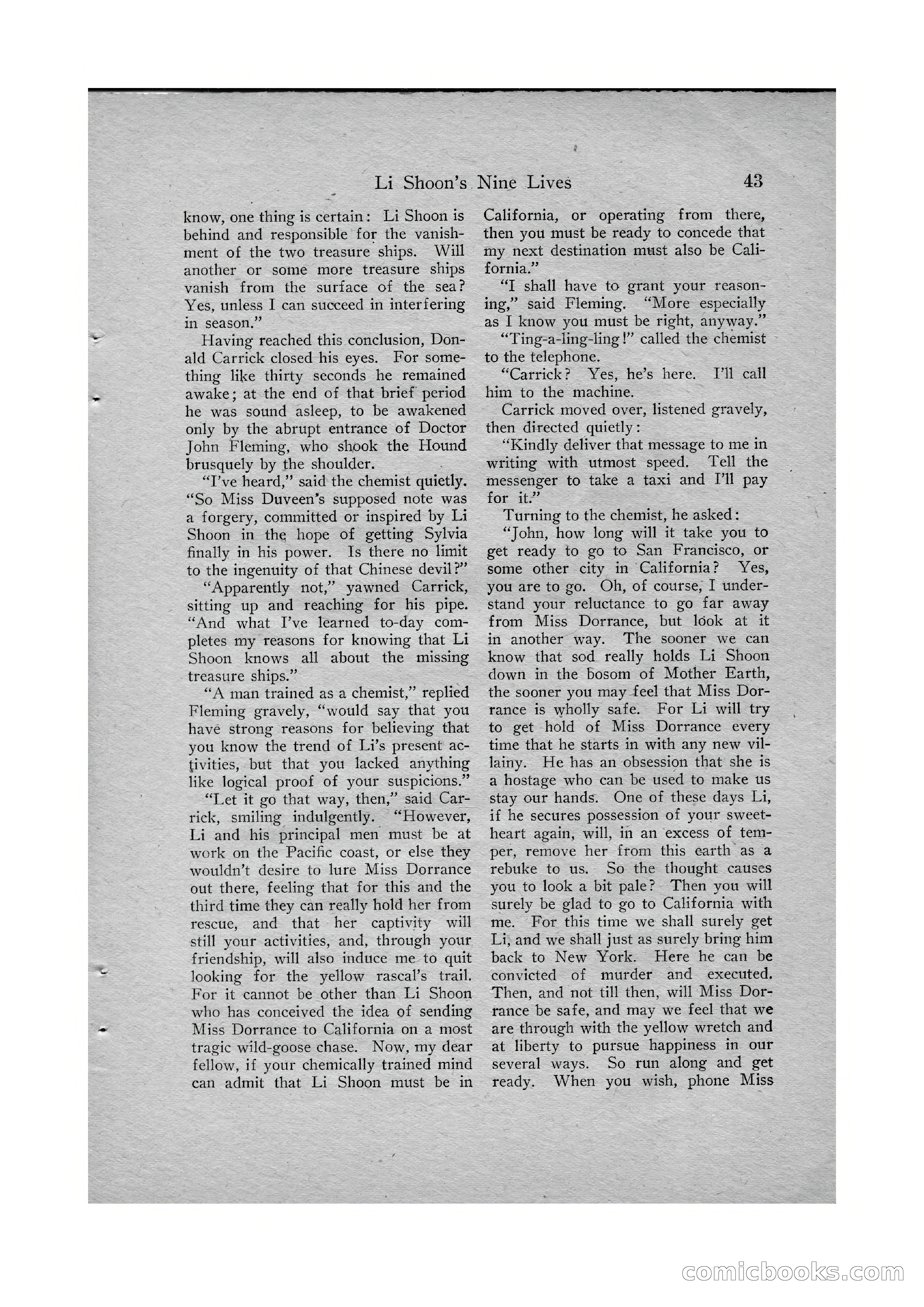 Detective Story Magazine, Vol. VI, No. 1 — page 45 of 132