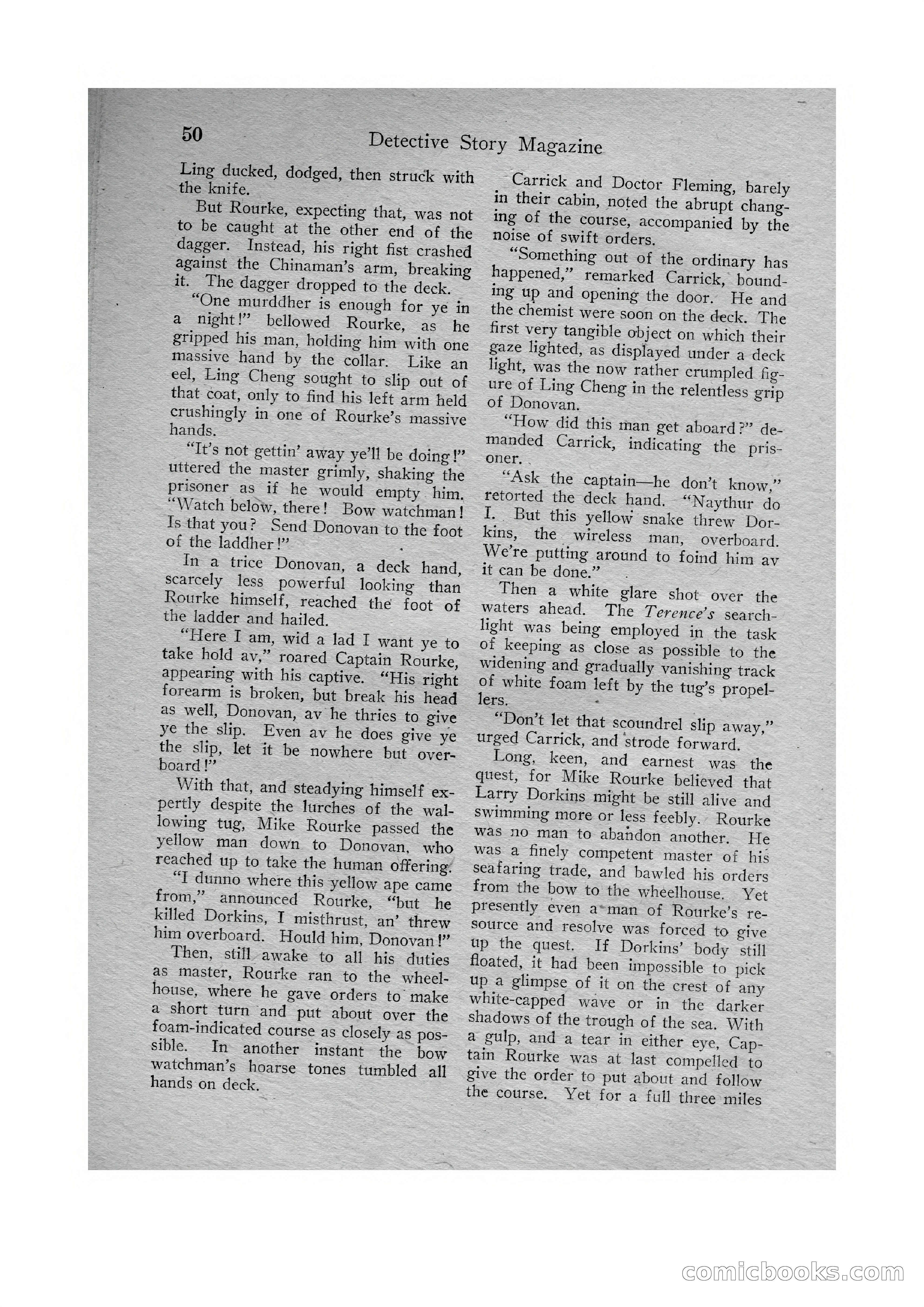 Detective Story Magazine, Vol. VI, No. 1 — page 52 of 132
