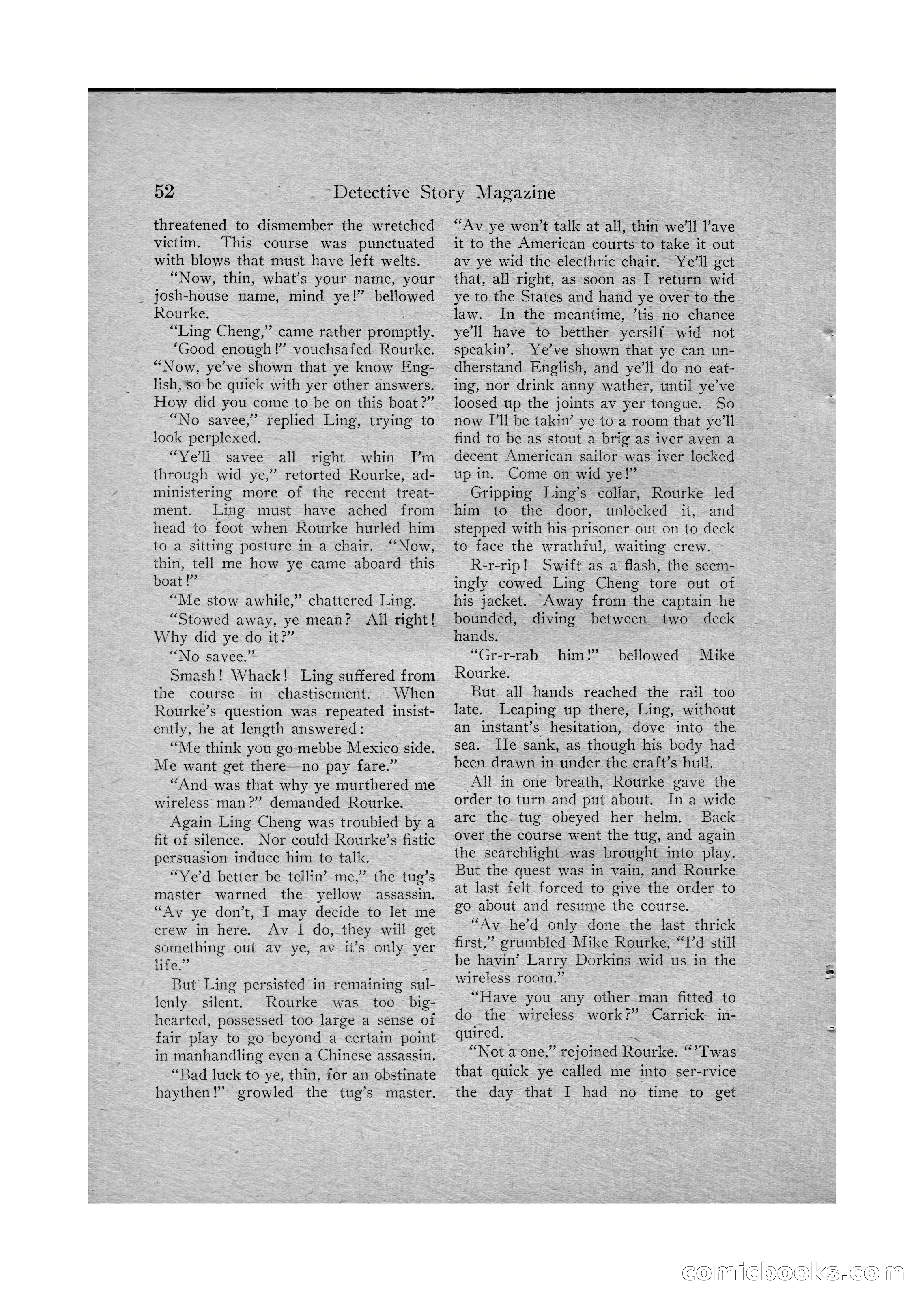 Detective Story Magazine, Vol. VI, No. 1 — page 54 of 132