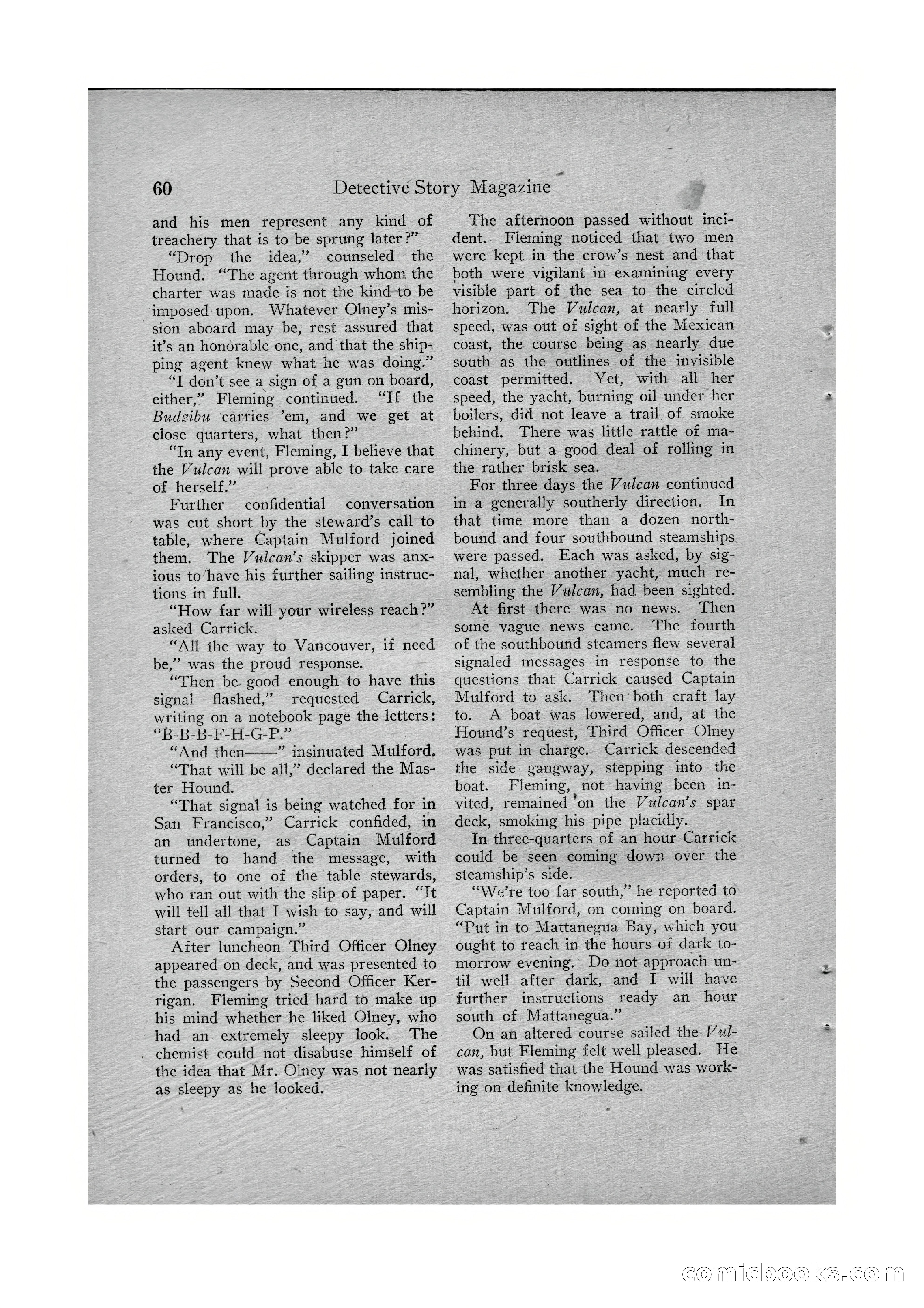 Detective Story Magazine, Vol. VI, No. 1 — page 62 of 132