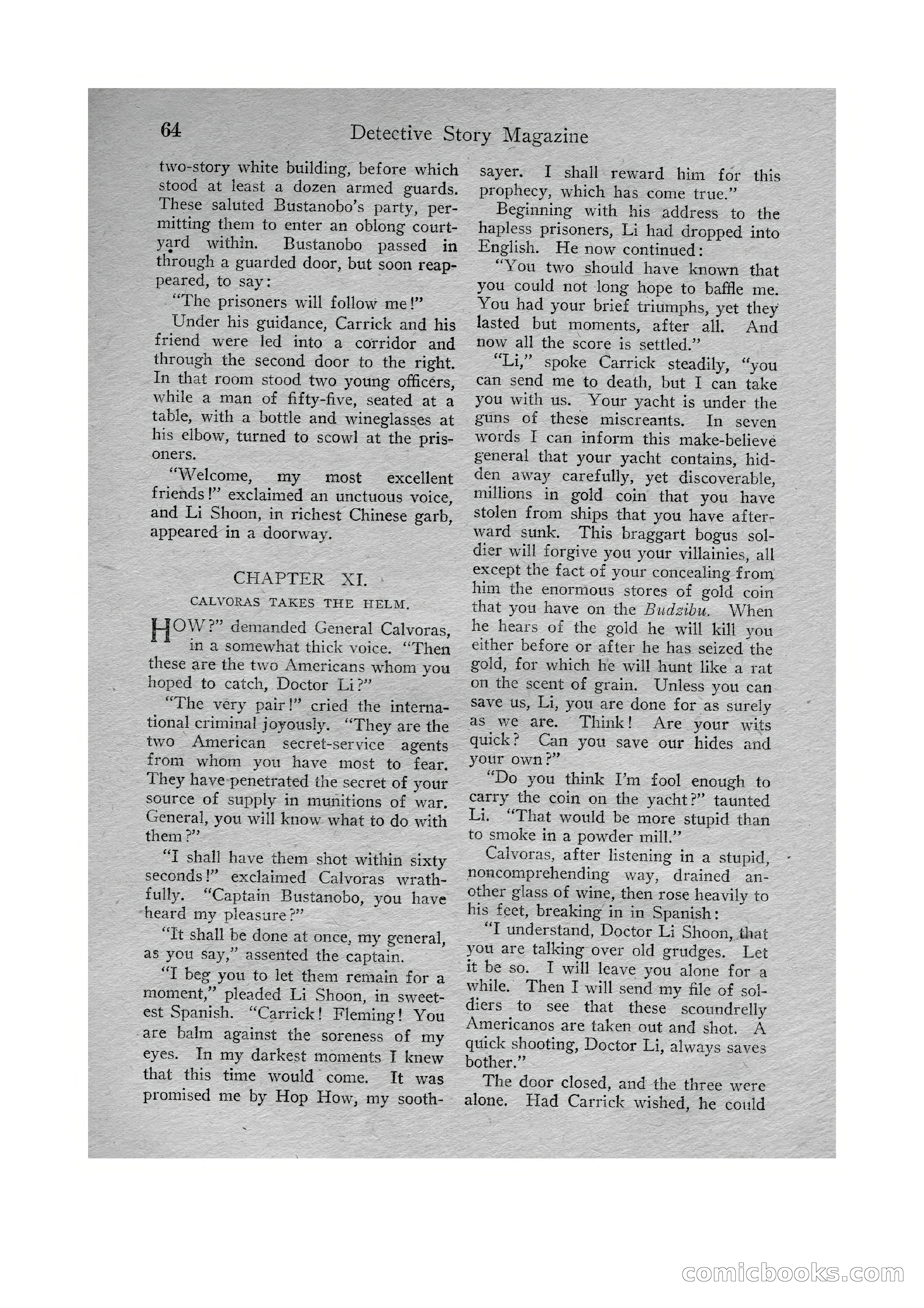 Detective Story Magazine, Vol. VI, No. 1 — page 66 of 132