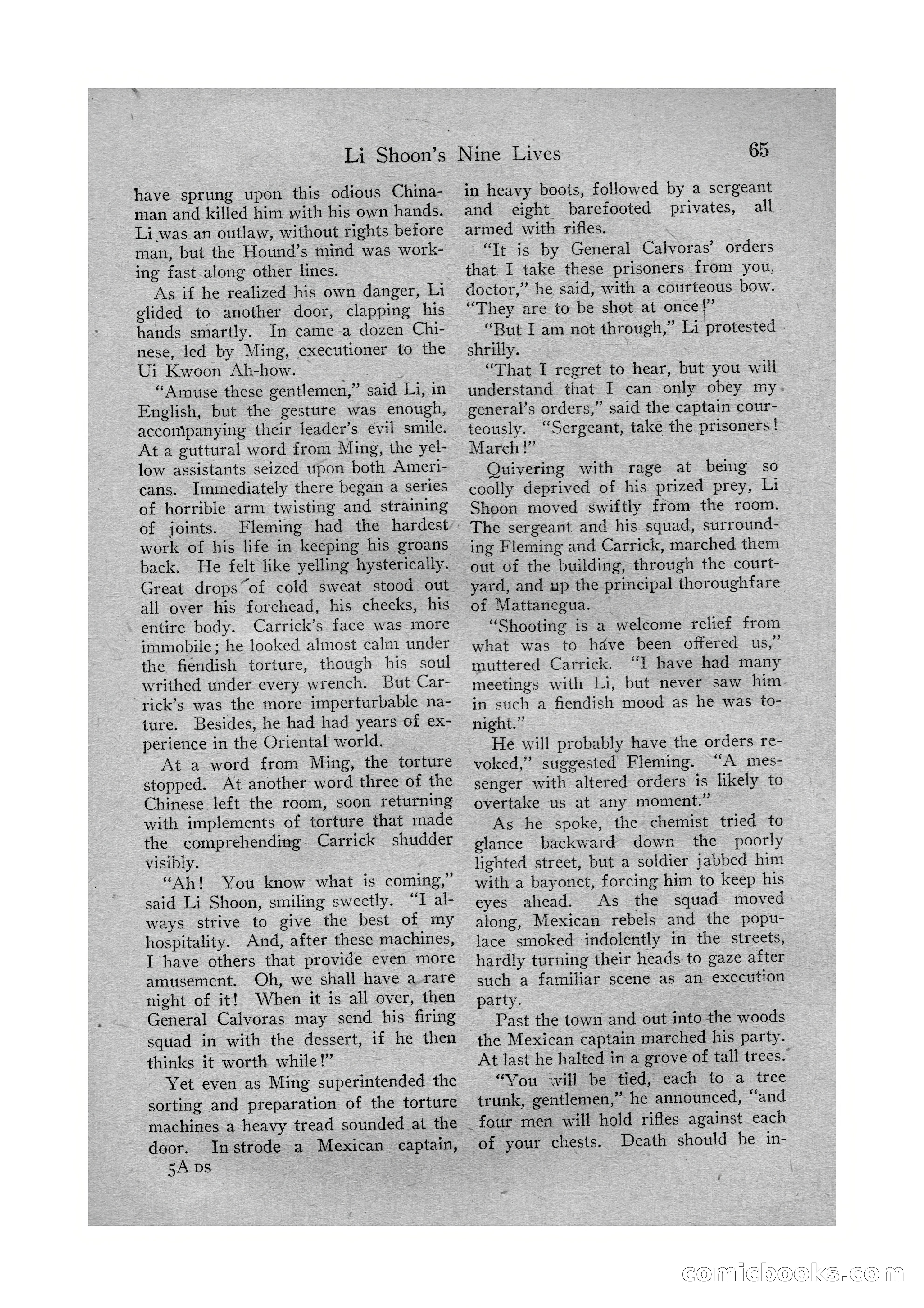 Detective Story Magazine, Vol. VI, No. 1 — page 67 of 132