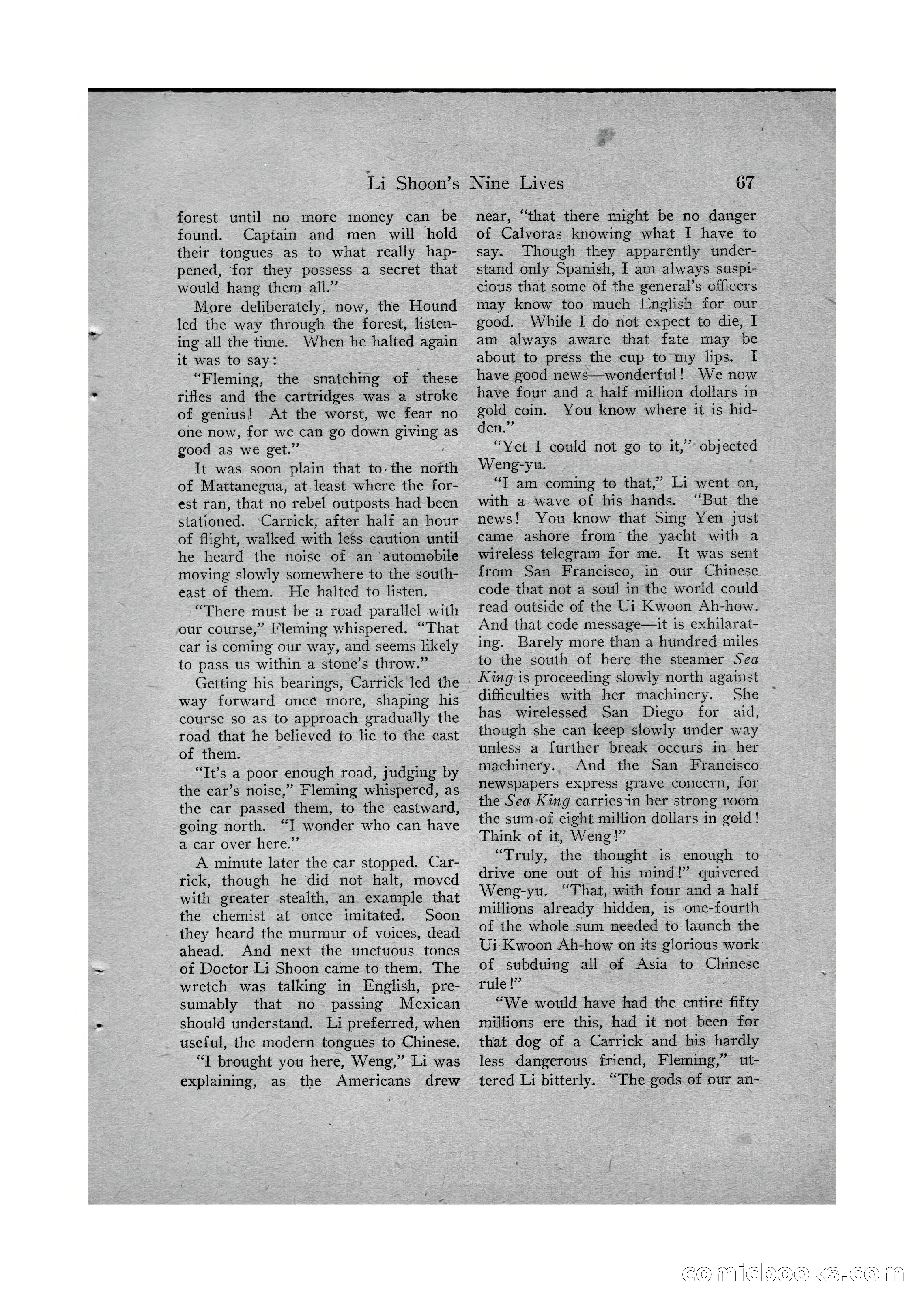 Detective Story Magazine, Vol. VI, No. 1 — page 69 of 132