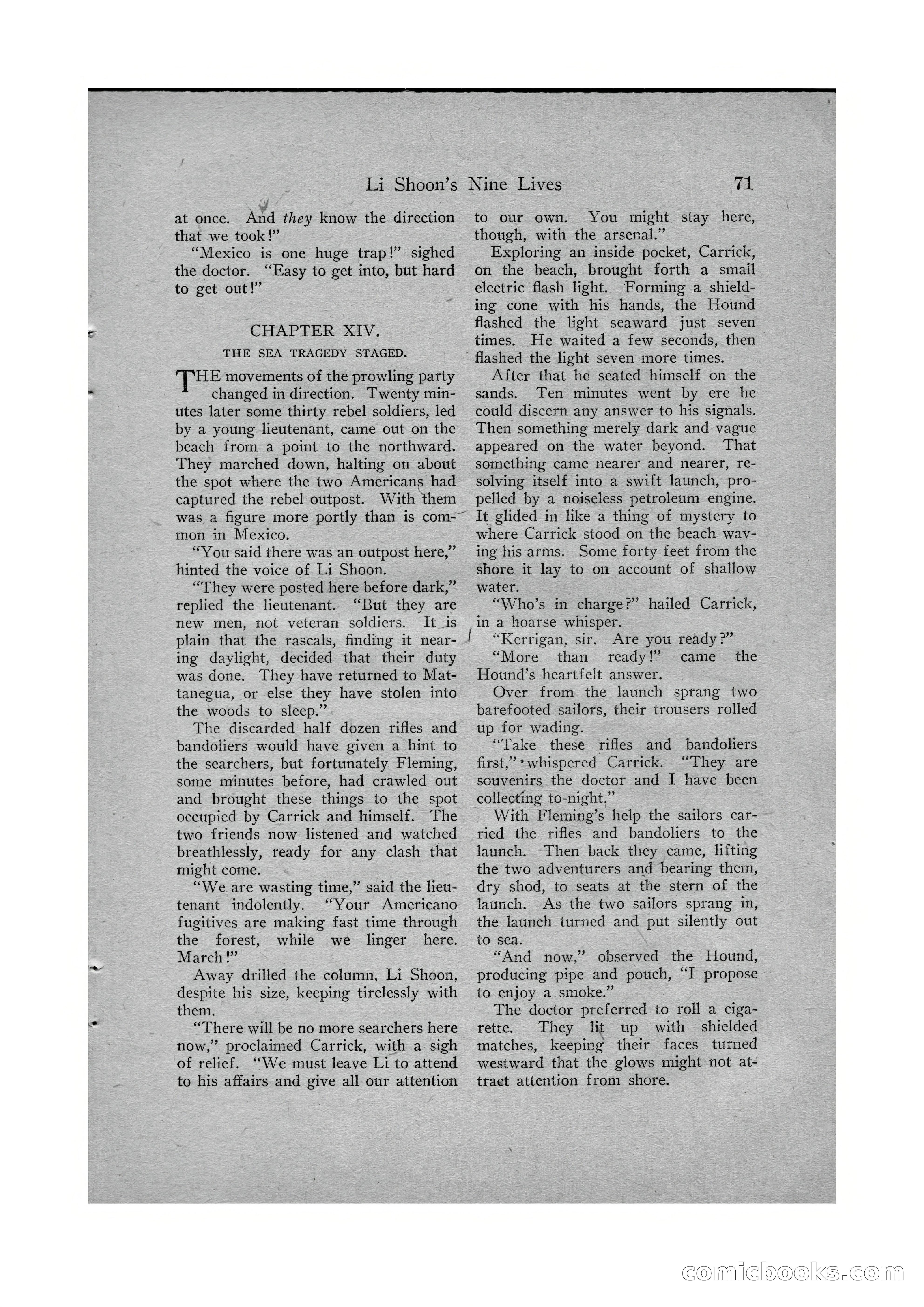 Detective Story Magazine, Vol. VI, No. 1 — page 73 of 132