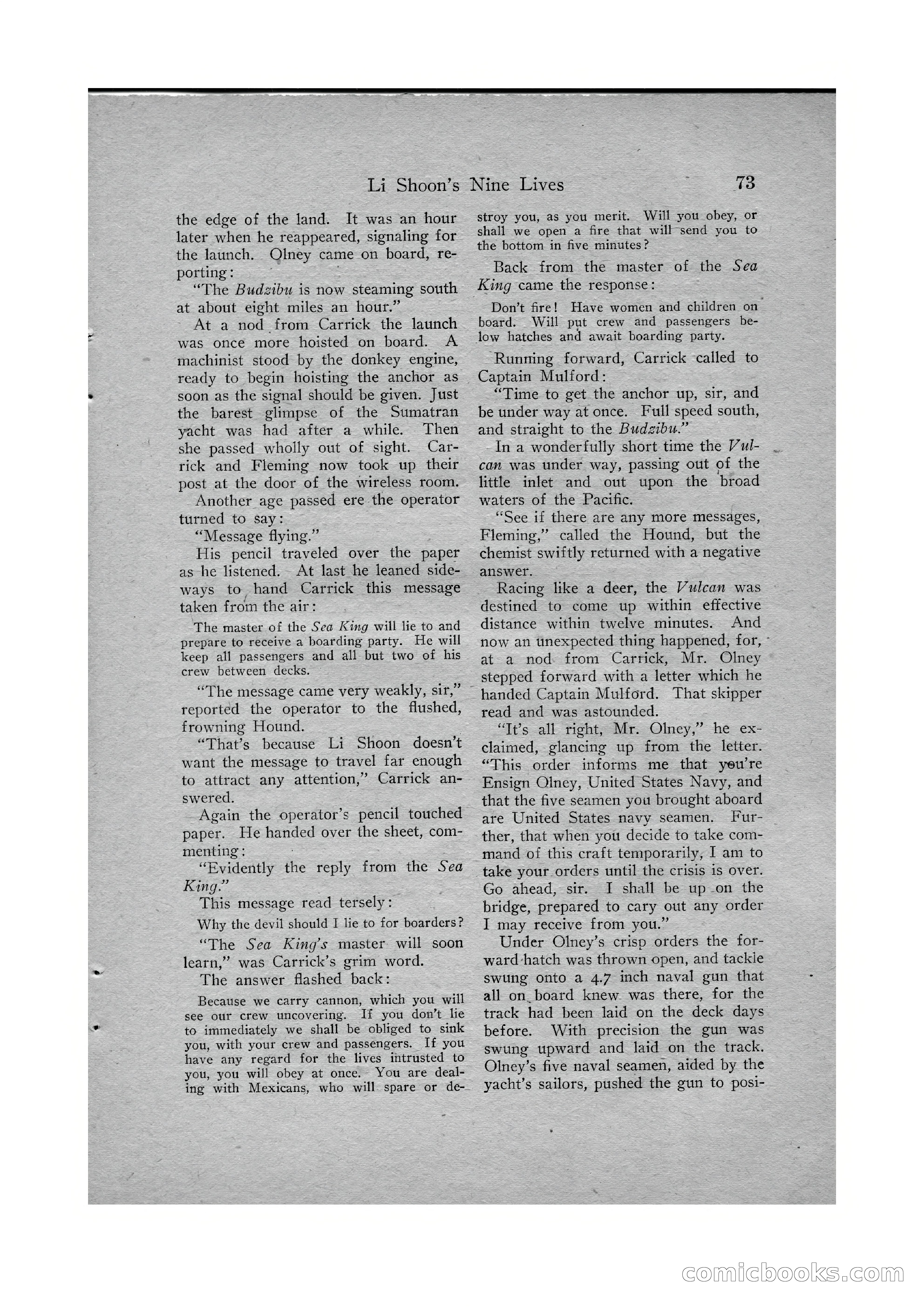 Detective Story Magazine, Vol. VI, No. 1 — page 75 of 132
