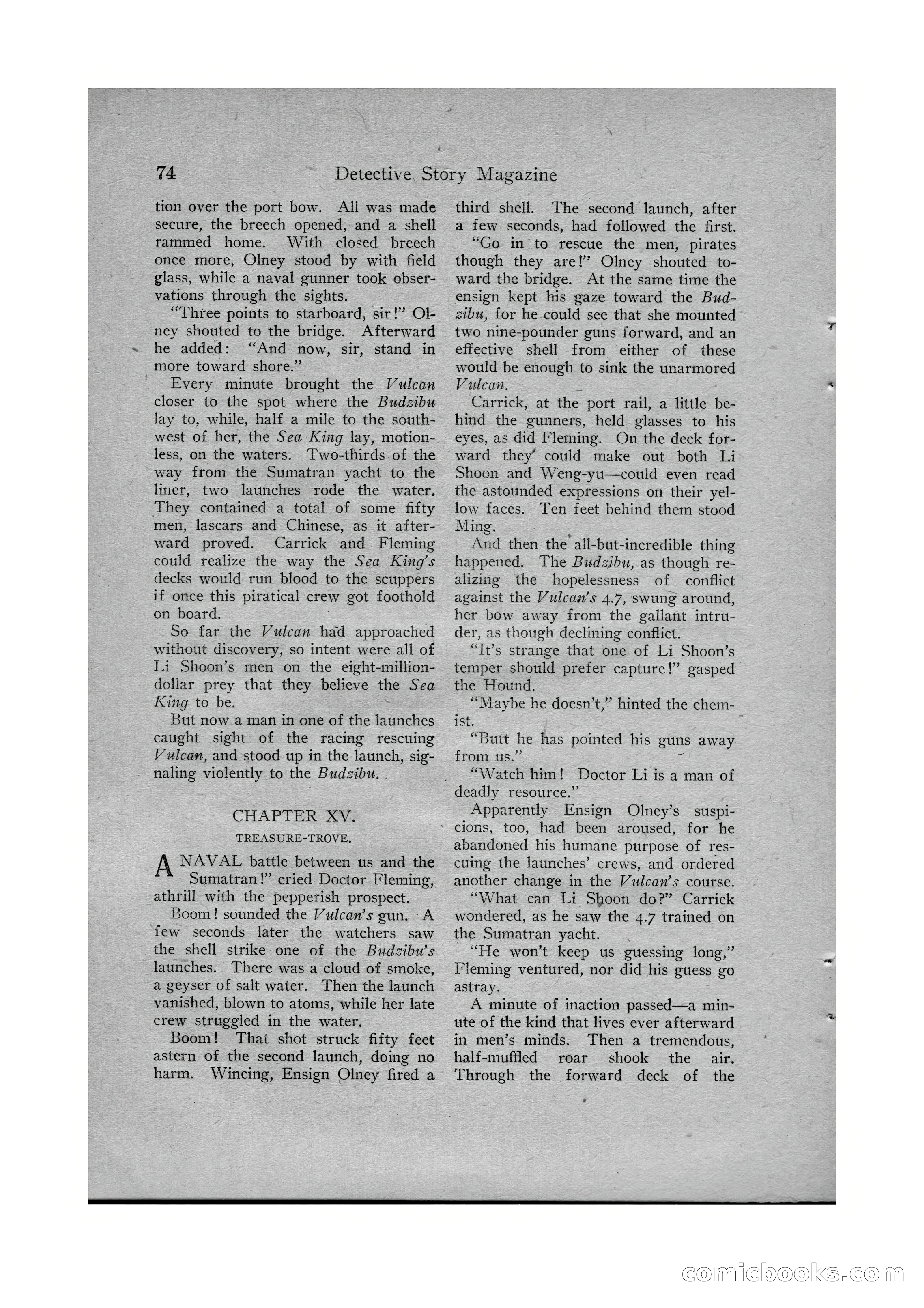 Detective Story Magazine, Vol. VI, No. 1 — page 76 of 132