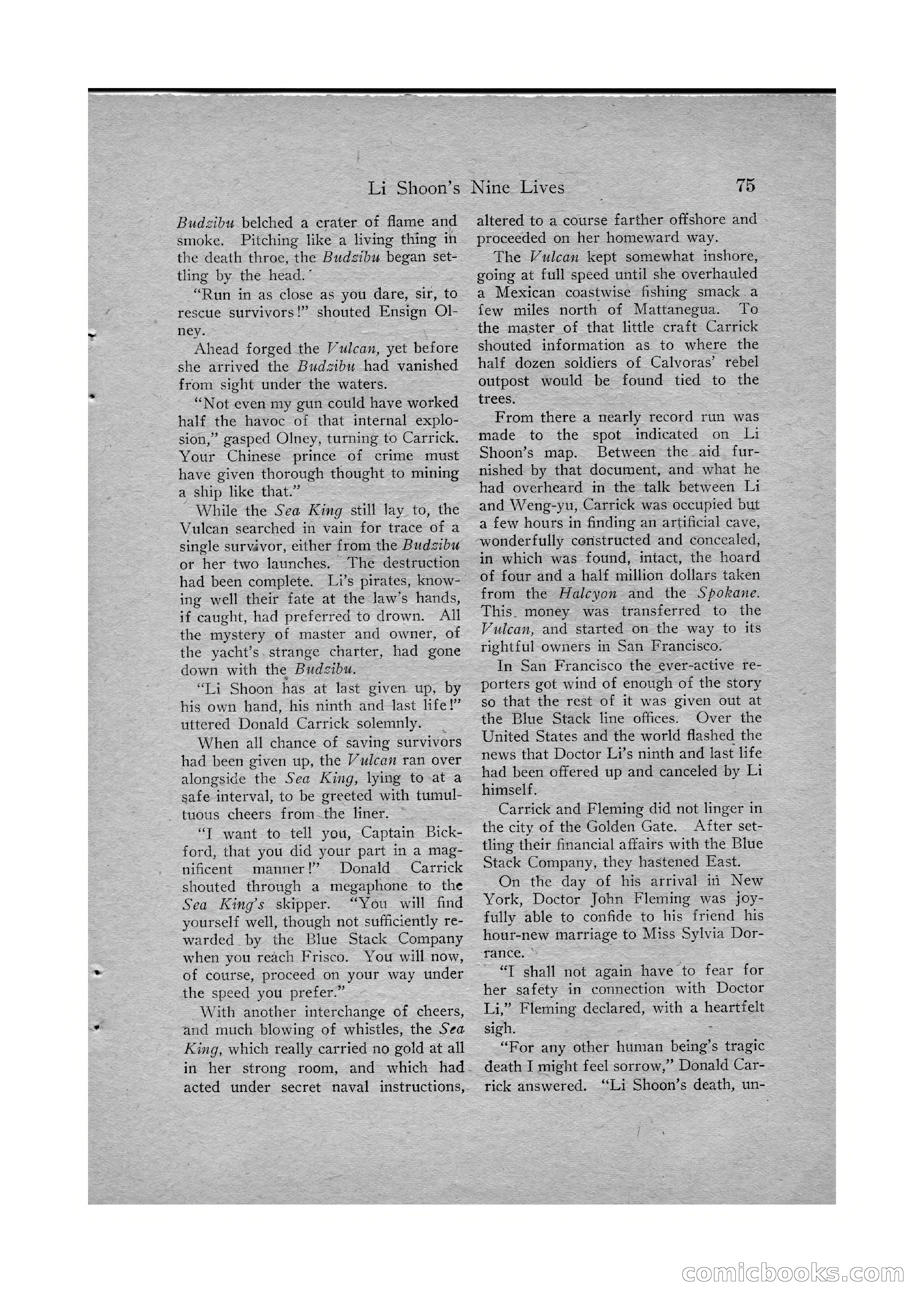 Detective Story Magazine, Vol. VI, No. 1 — page 77 of 132