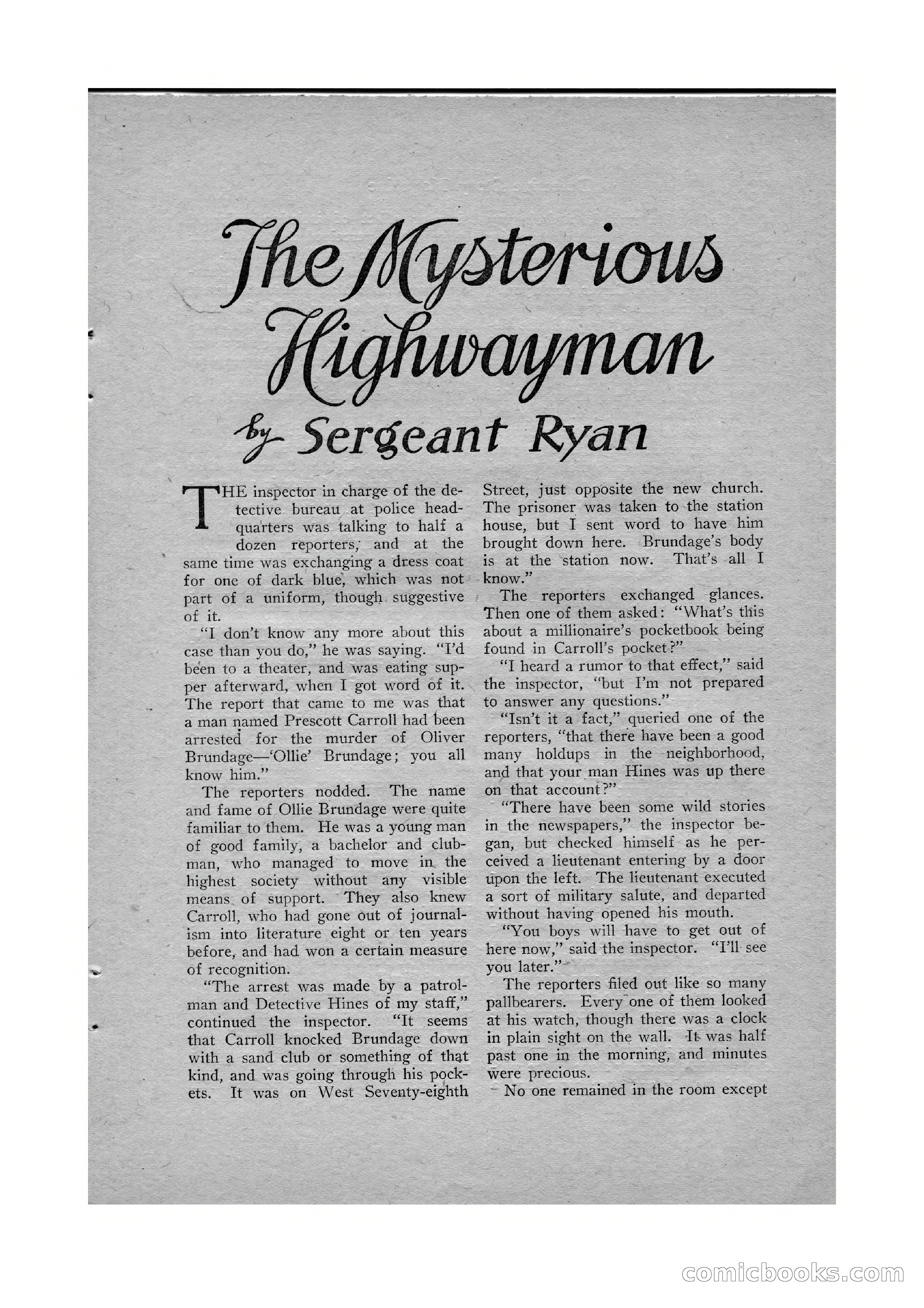 Detective Story Magazine, Vol. VI, No. 1 — page 79 of 132