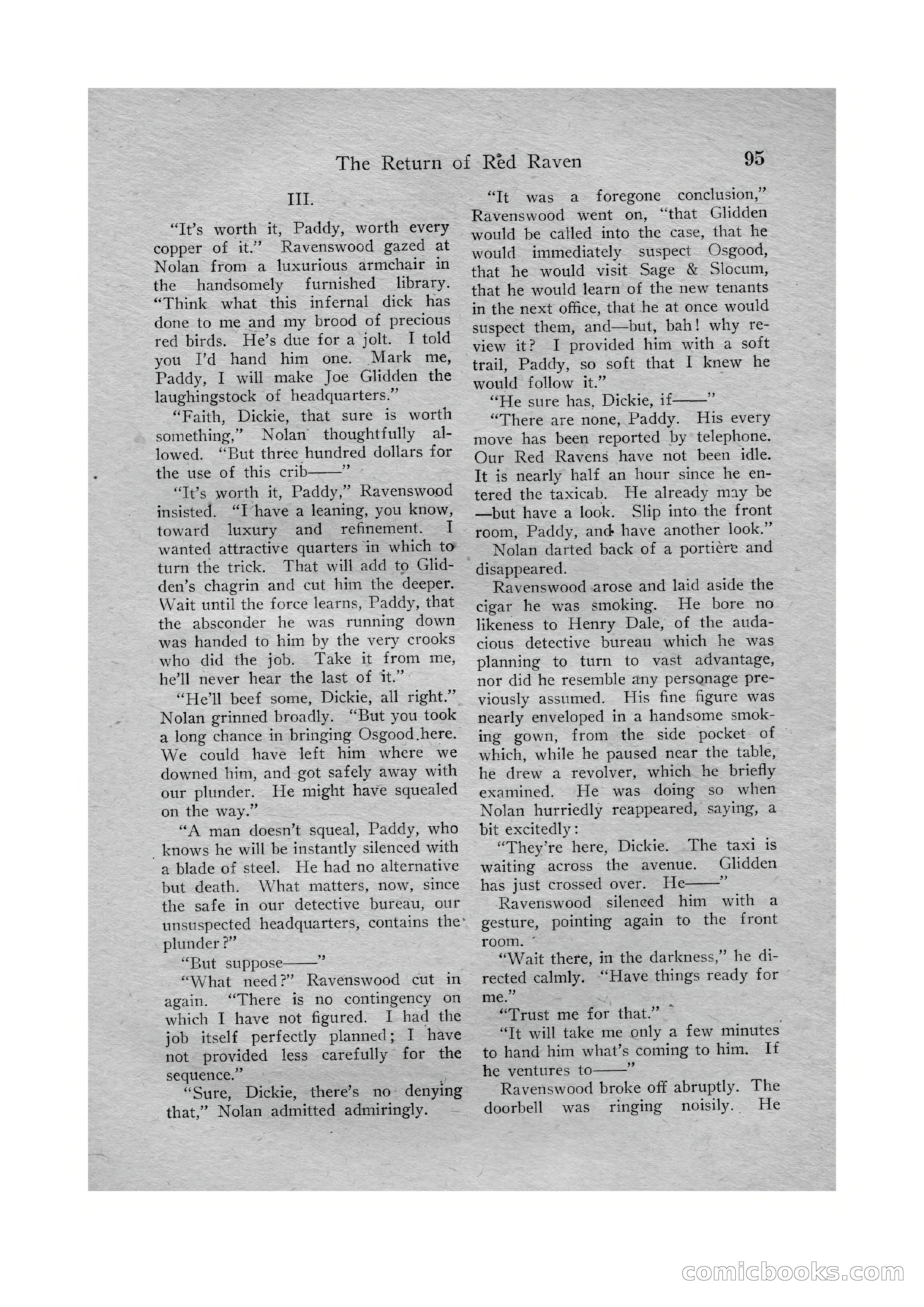 Detective Story Magazine, Vol. VI, No. 1 — page 97 of 132