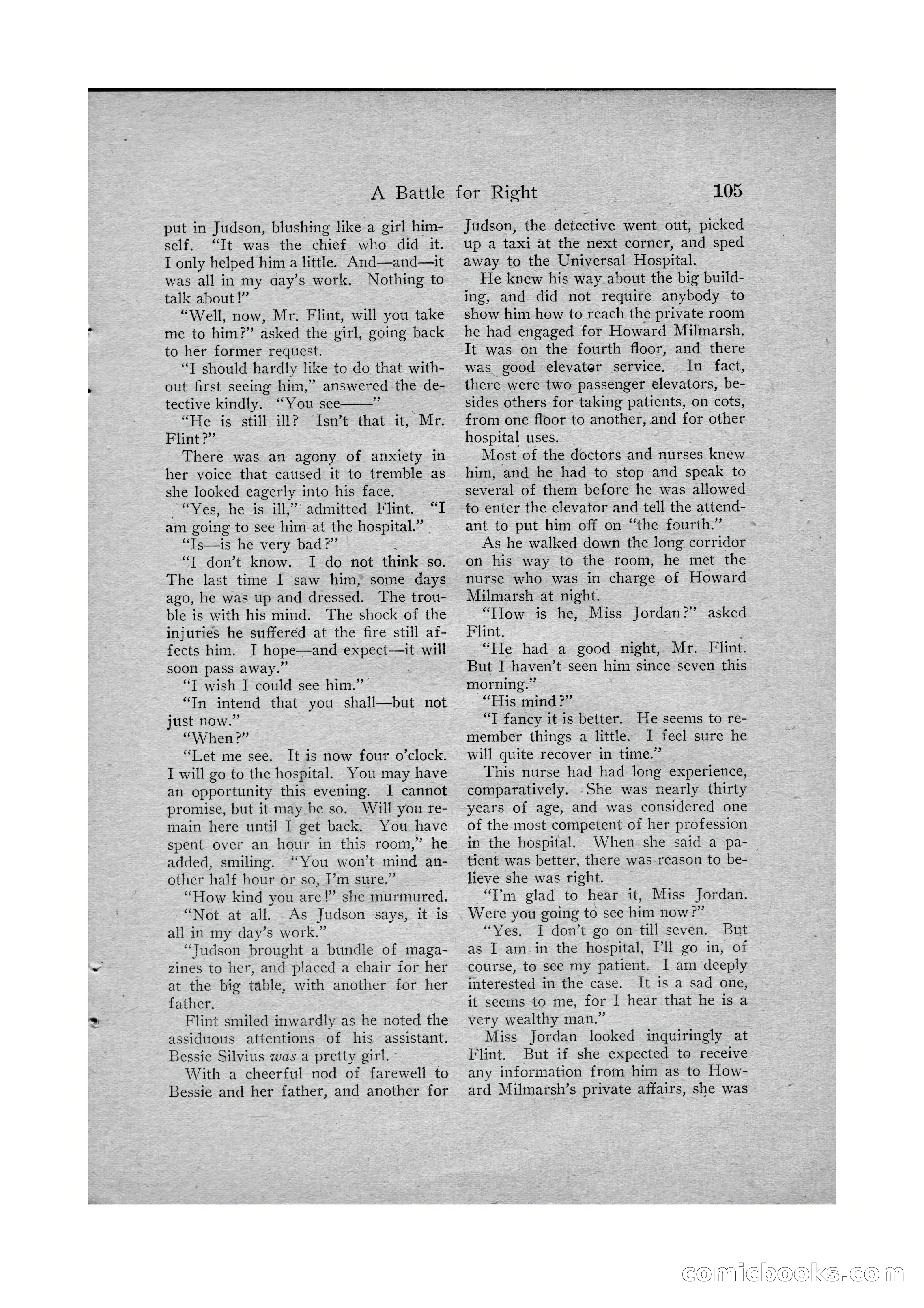 Detective Story Magazine, Vol. VI, No. 1 — page 107 of 132