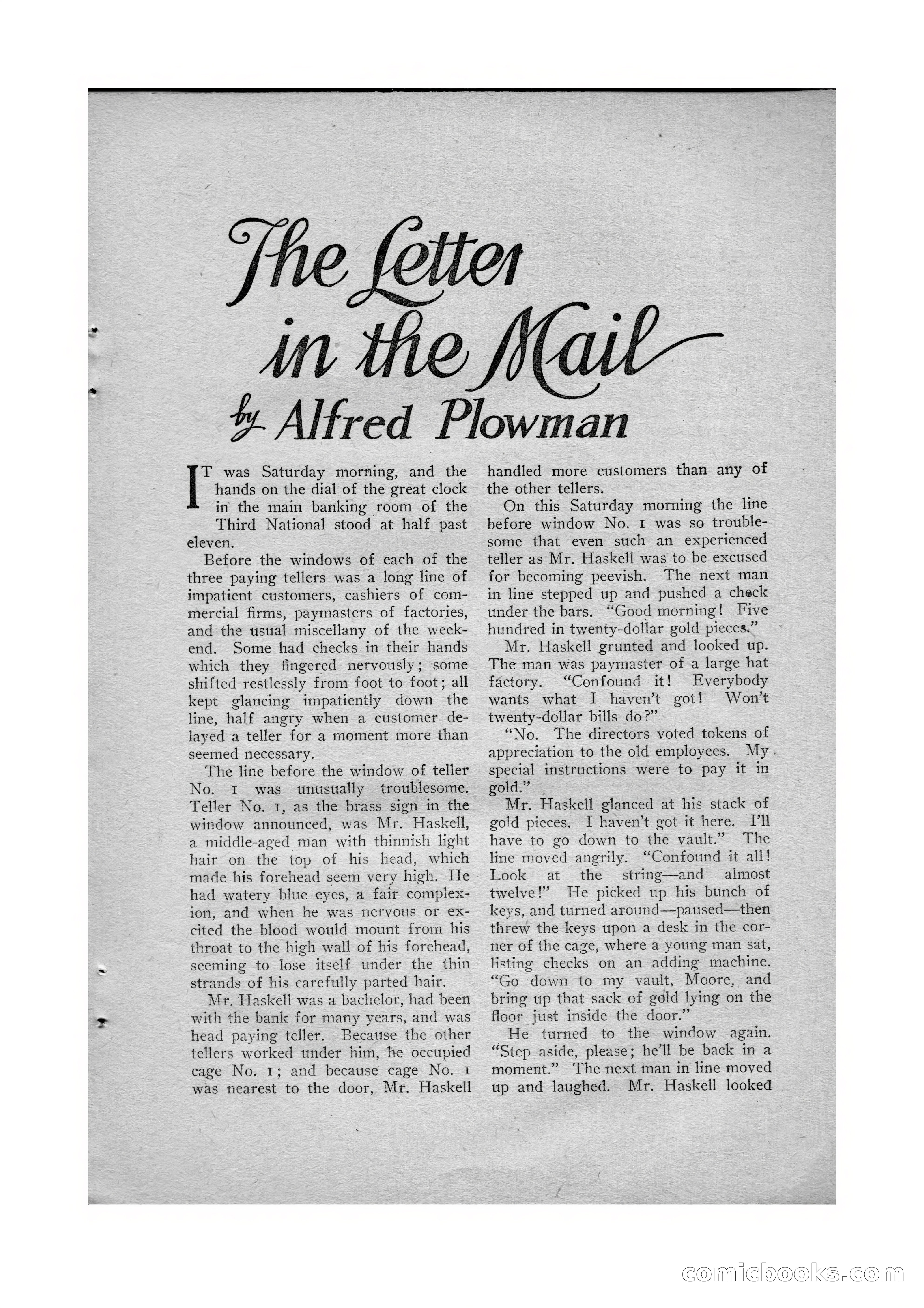Detective Story Magazine, Vol. VI, No. 1 — page 117 of 132