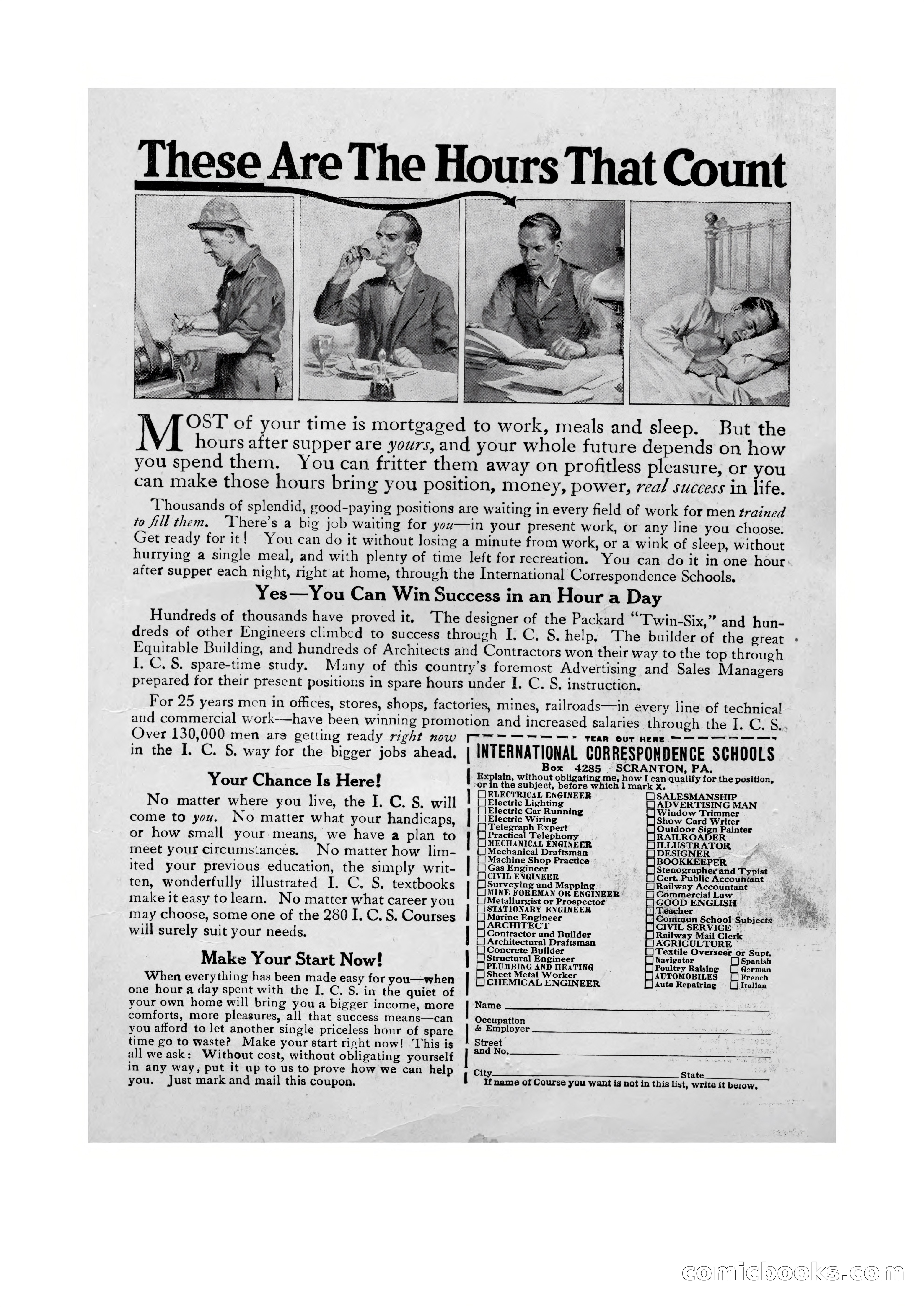 Detective Story Magazine, Vol. VI, No. 1 — page 131 of 132