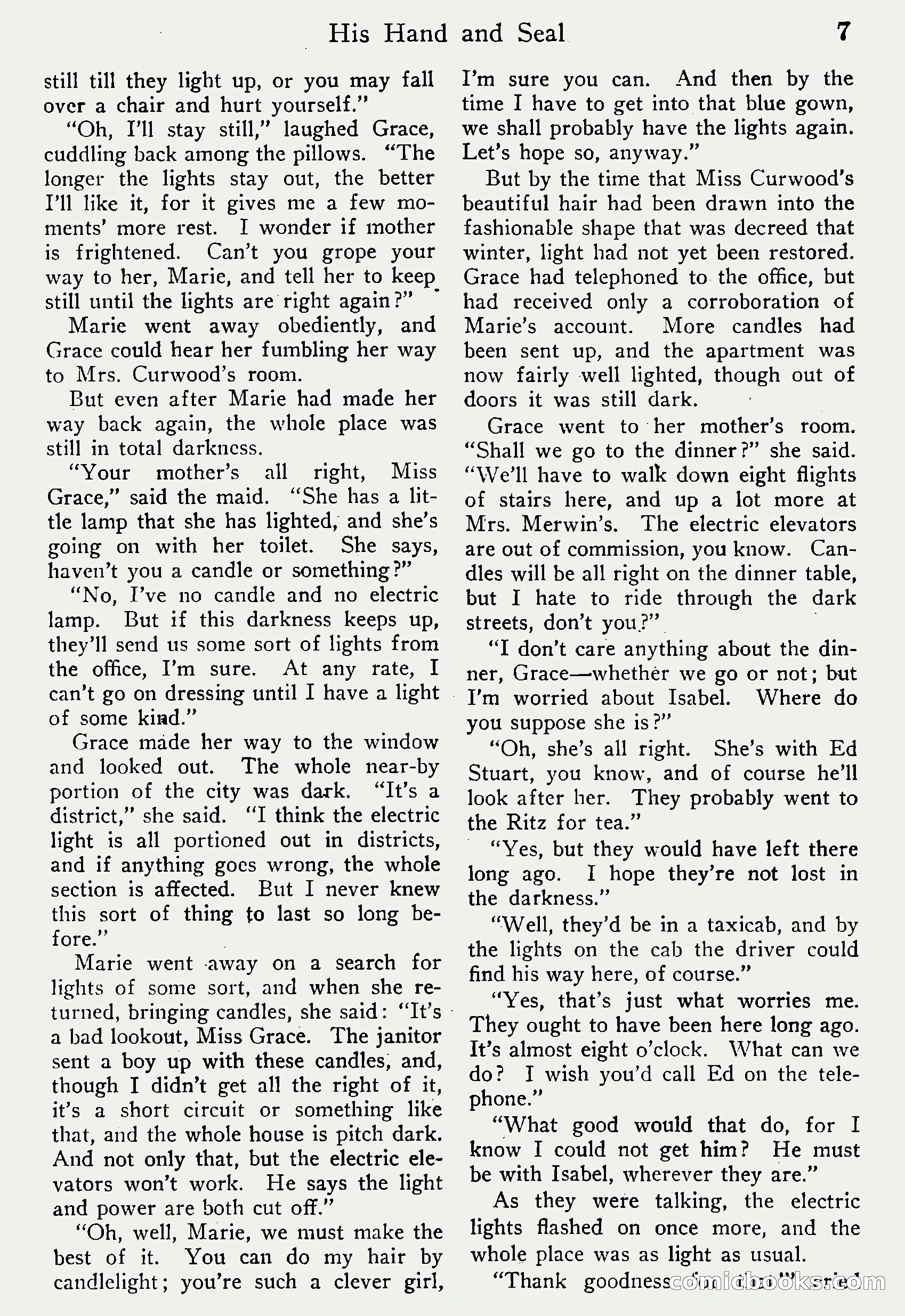 Detective Story Magazine, Vol. 6, No. 1 — page 9 of 132