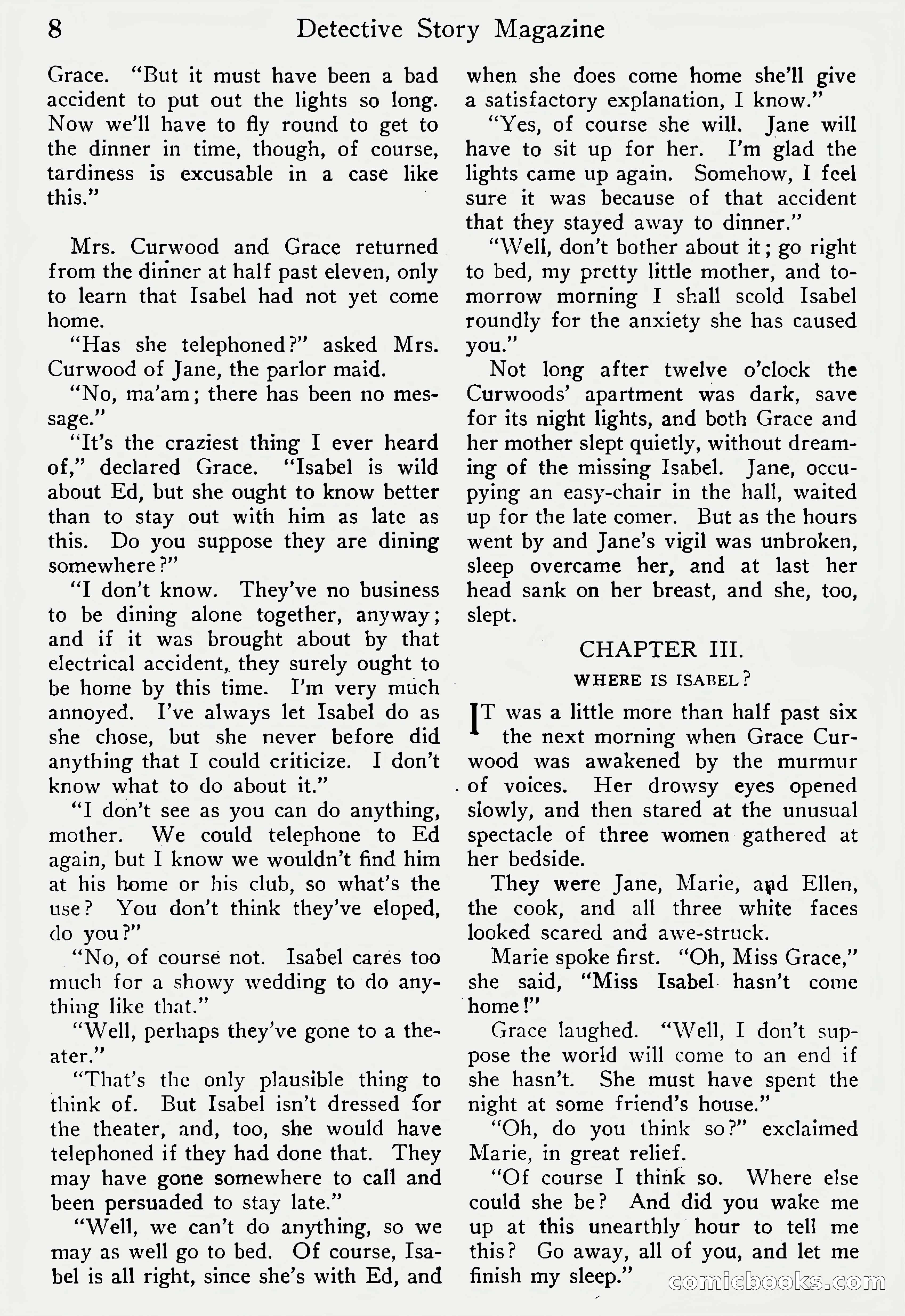 Detective Story Magazine, Vol. 6, No. 1 — page 10 of 132