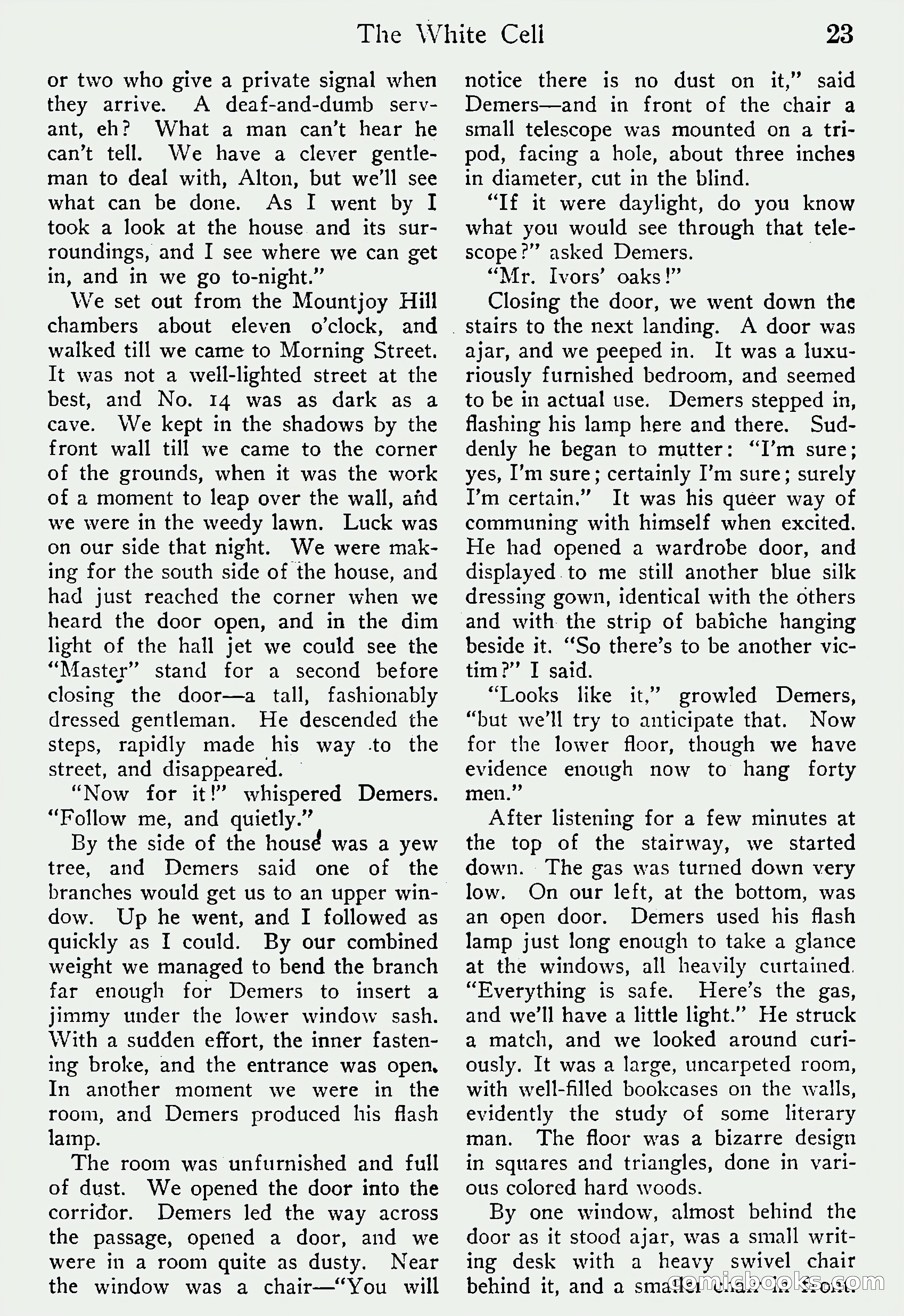 Detective Story Magazine, Vol. 6, No. 1 — page 25 of 132