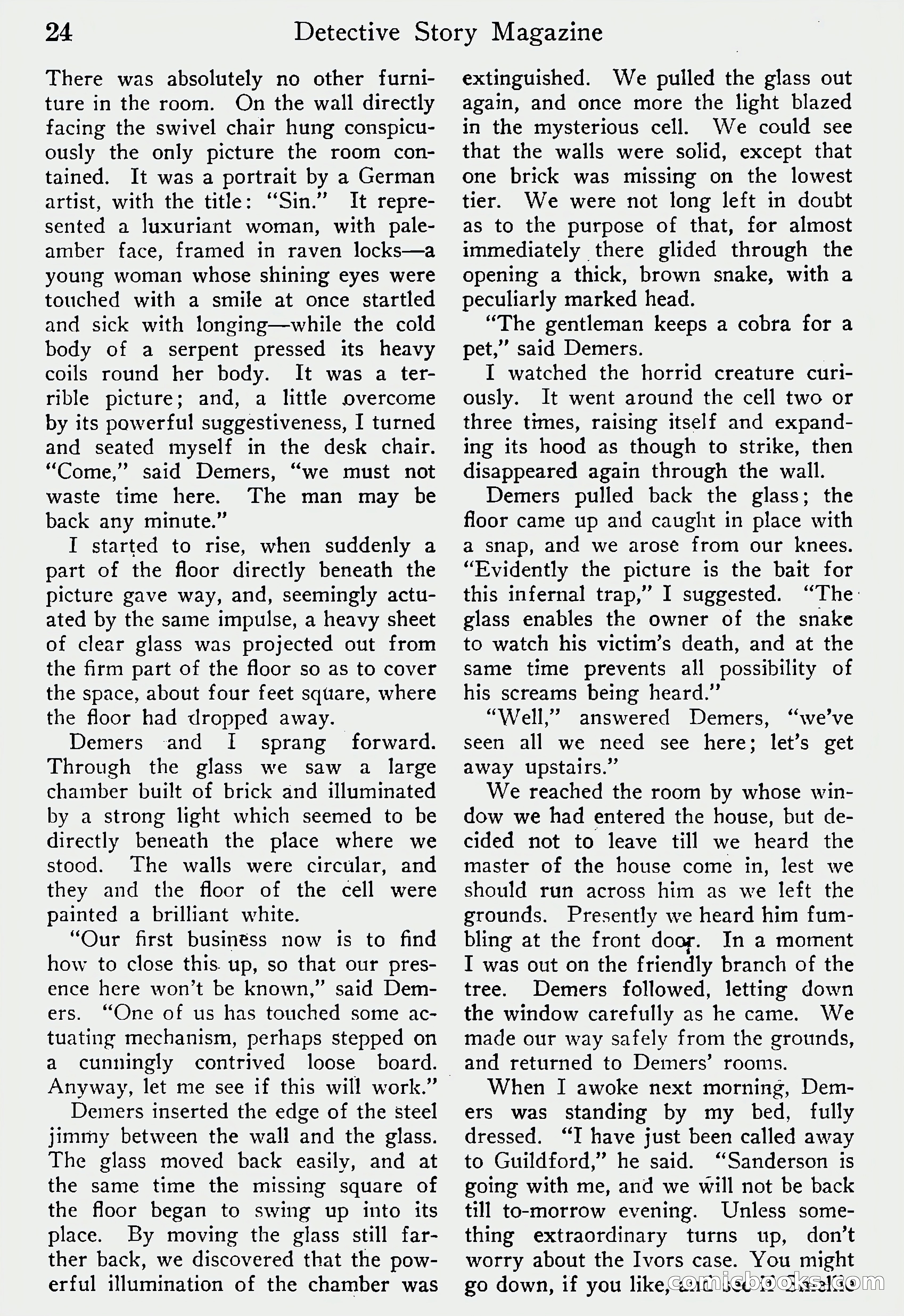 Detective Story Magazine, Vol. 6, No. 1 — page 26 of 132