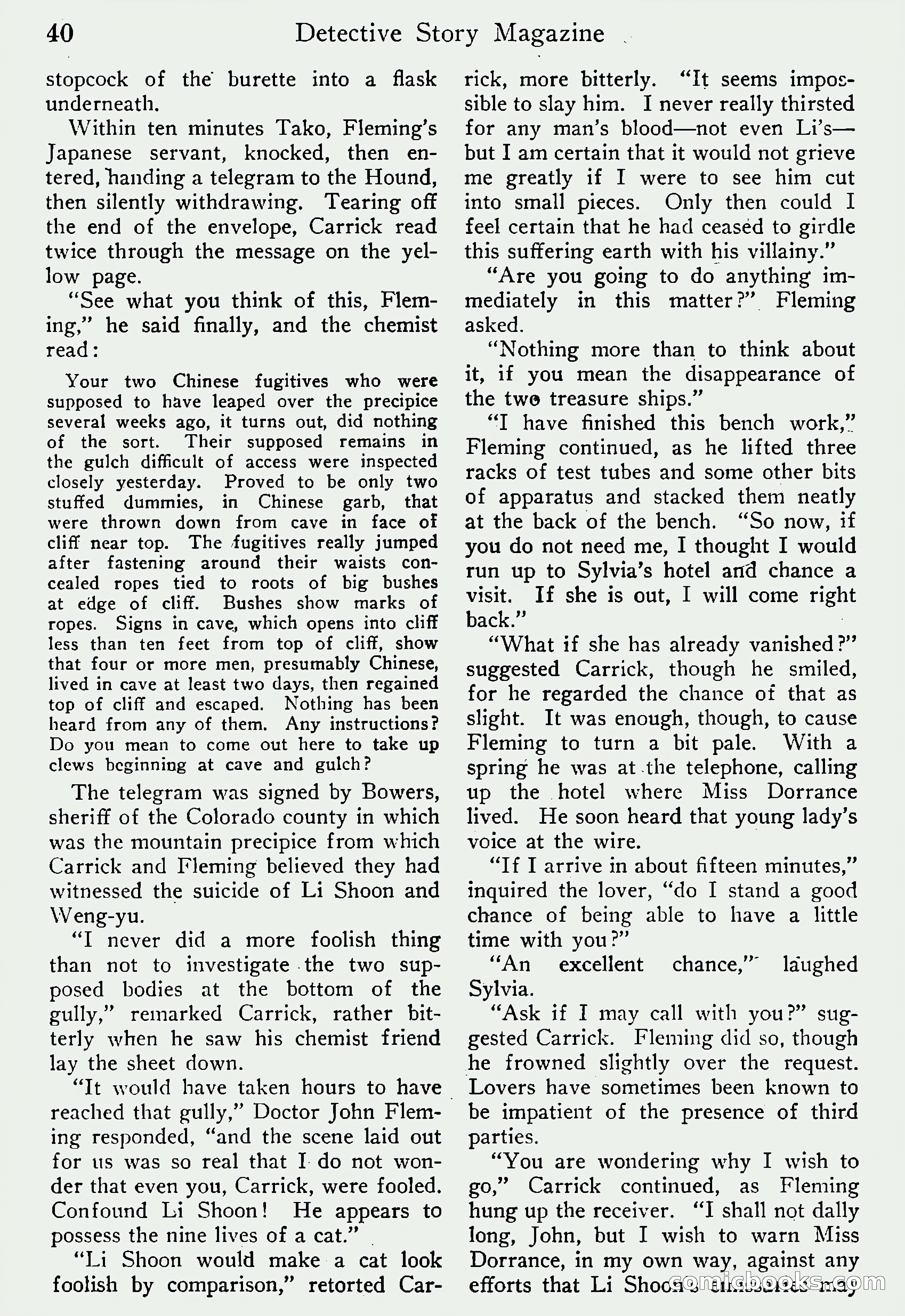 Detective Story Magazine, Vol. 6, No. 1 — page 42 of 132