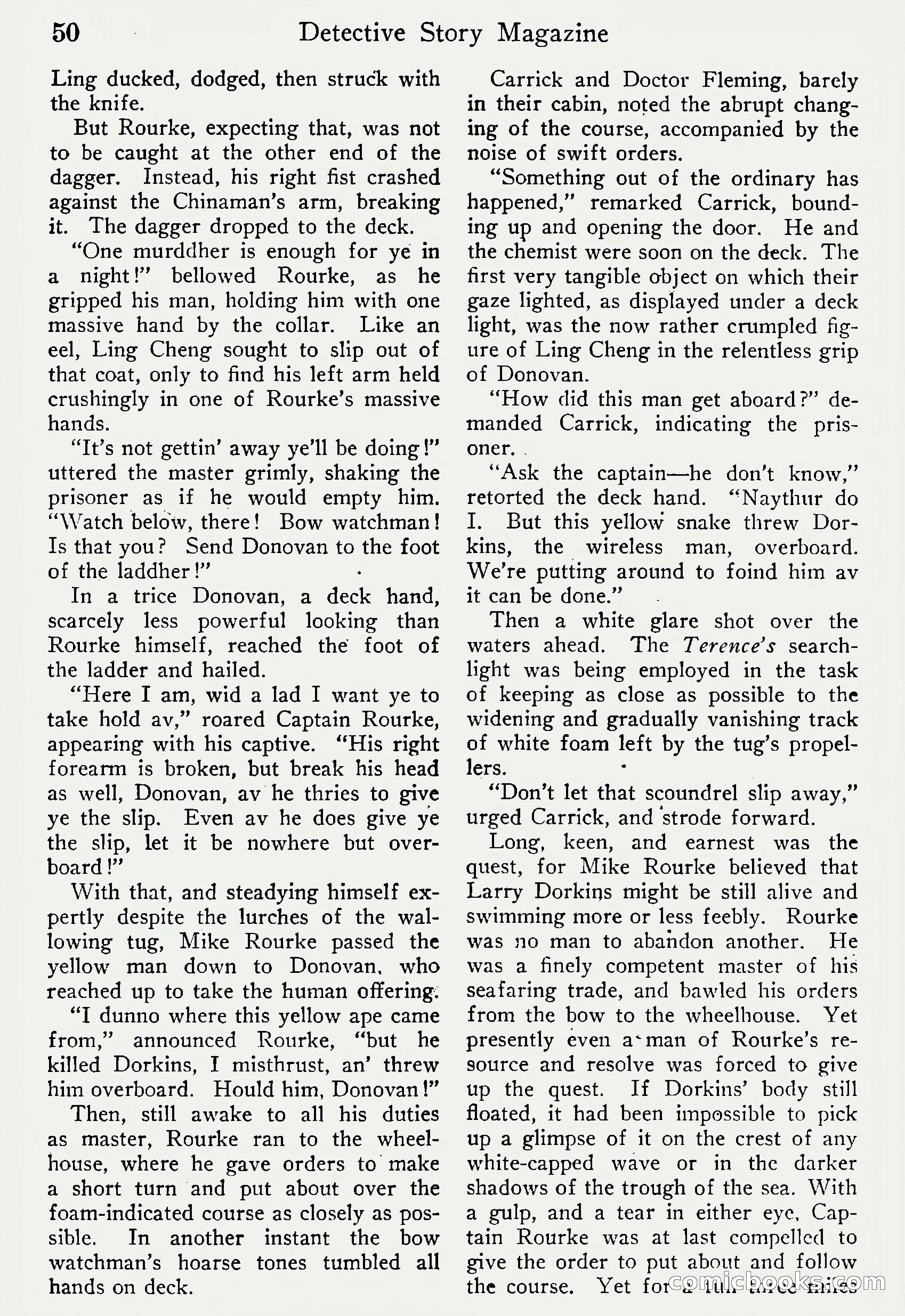 Detective Story Magazine, Vol. 6, No. 1 — page 52 of 132