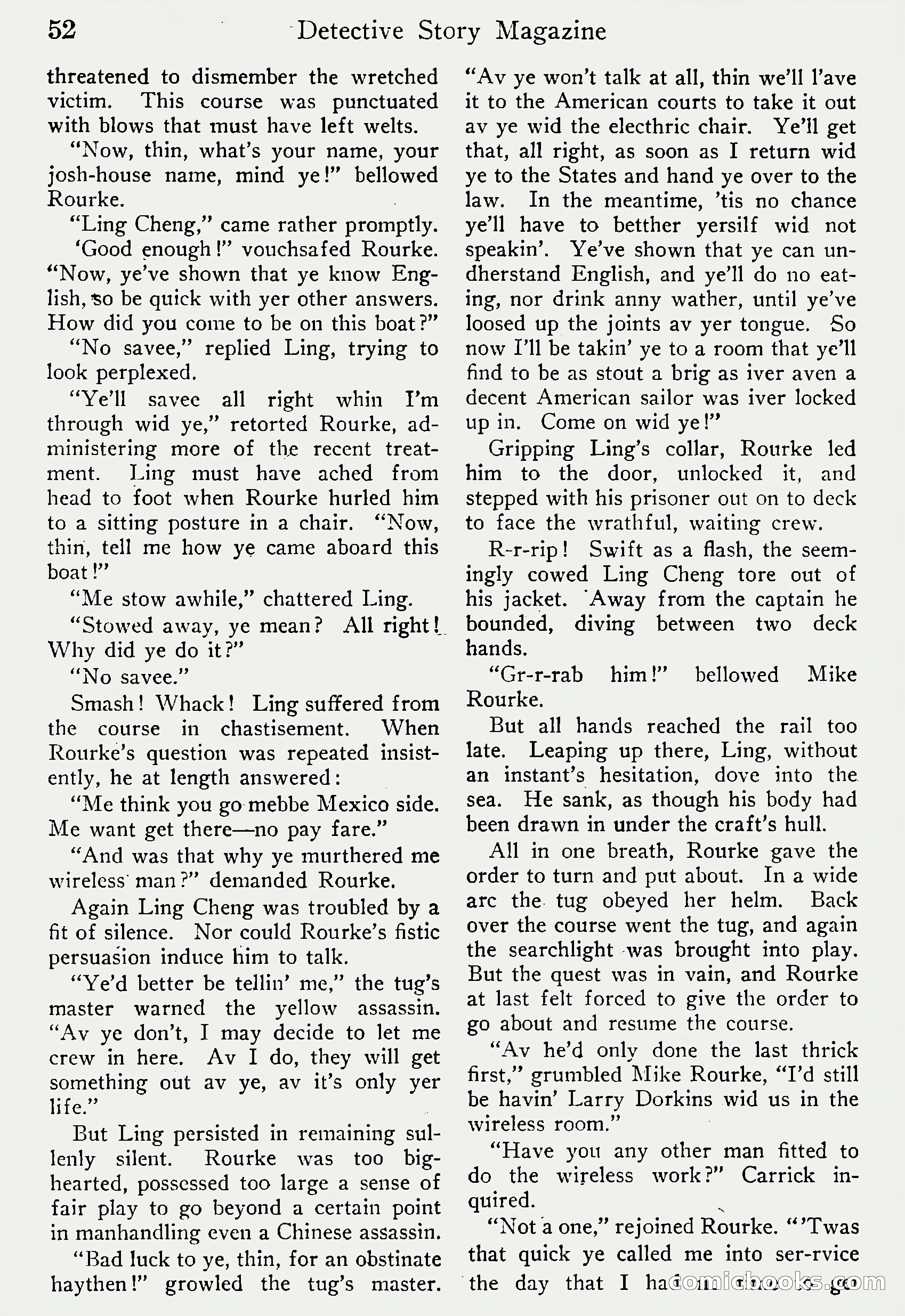 Detective Story Magazine, Vol. 6, No. 1 — page 54 of 132