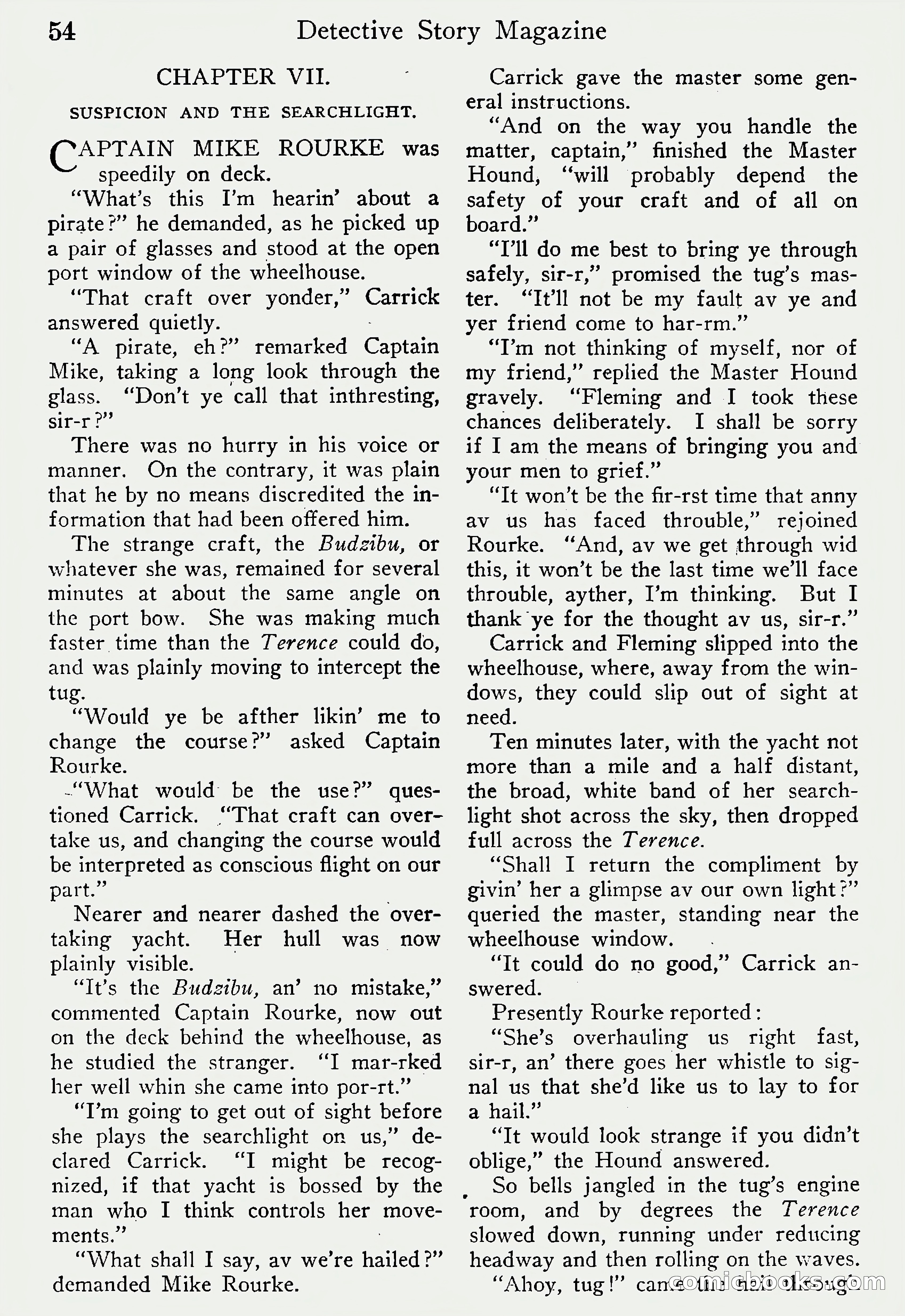 Detective Story Magazine, Vol. 6, No. 1 — page 56 of 132