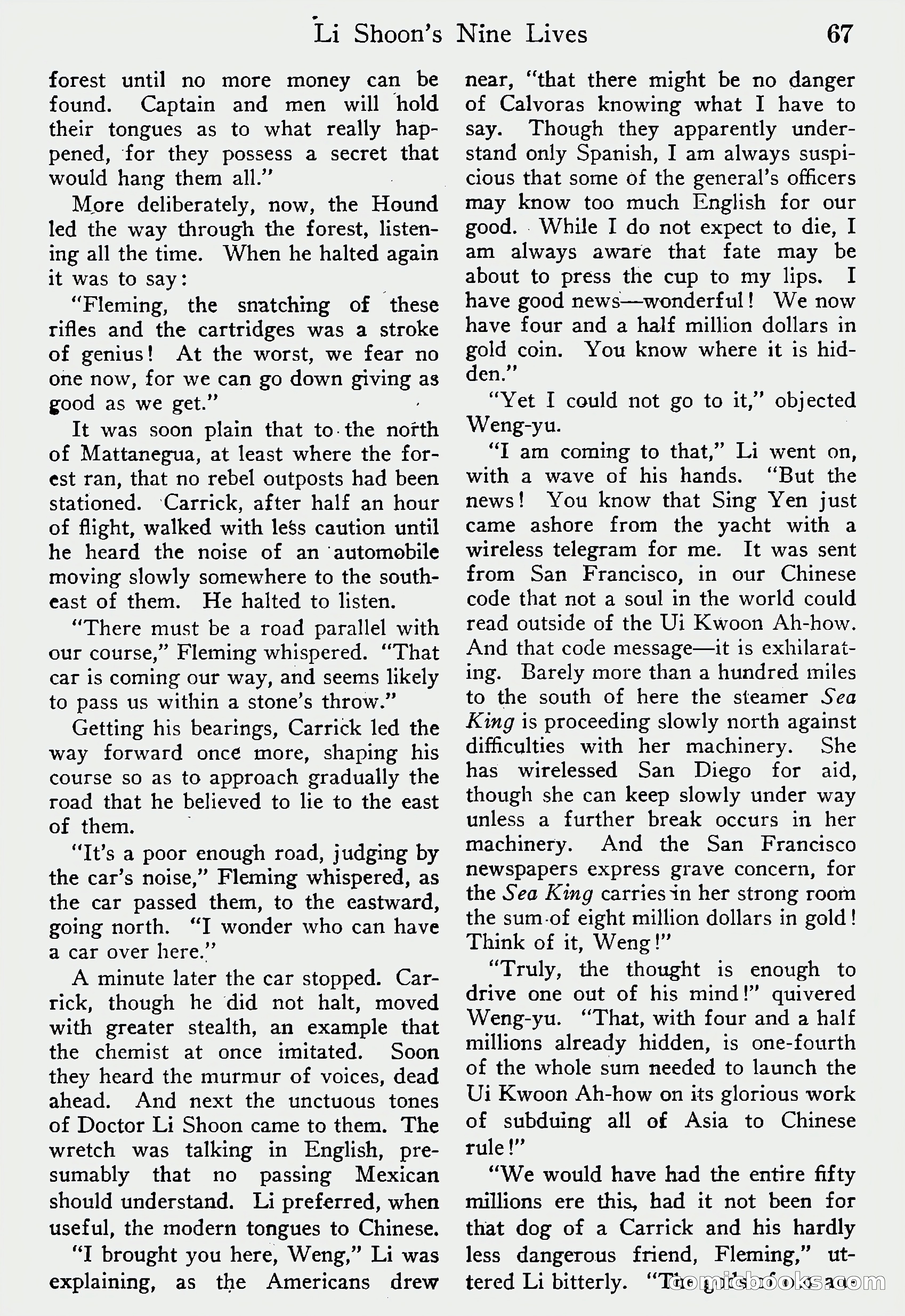 Detective Story Magazine, Vol. 6, No. 1 — page 69 of 132