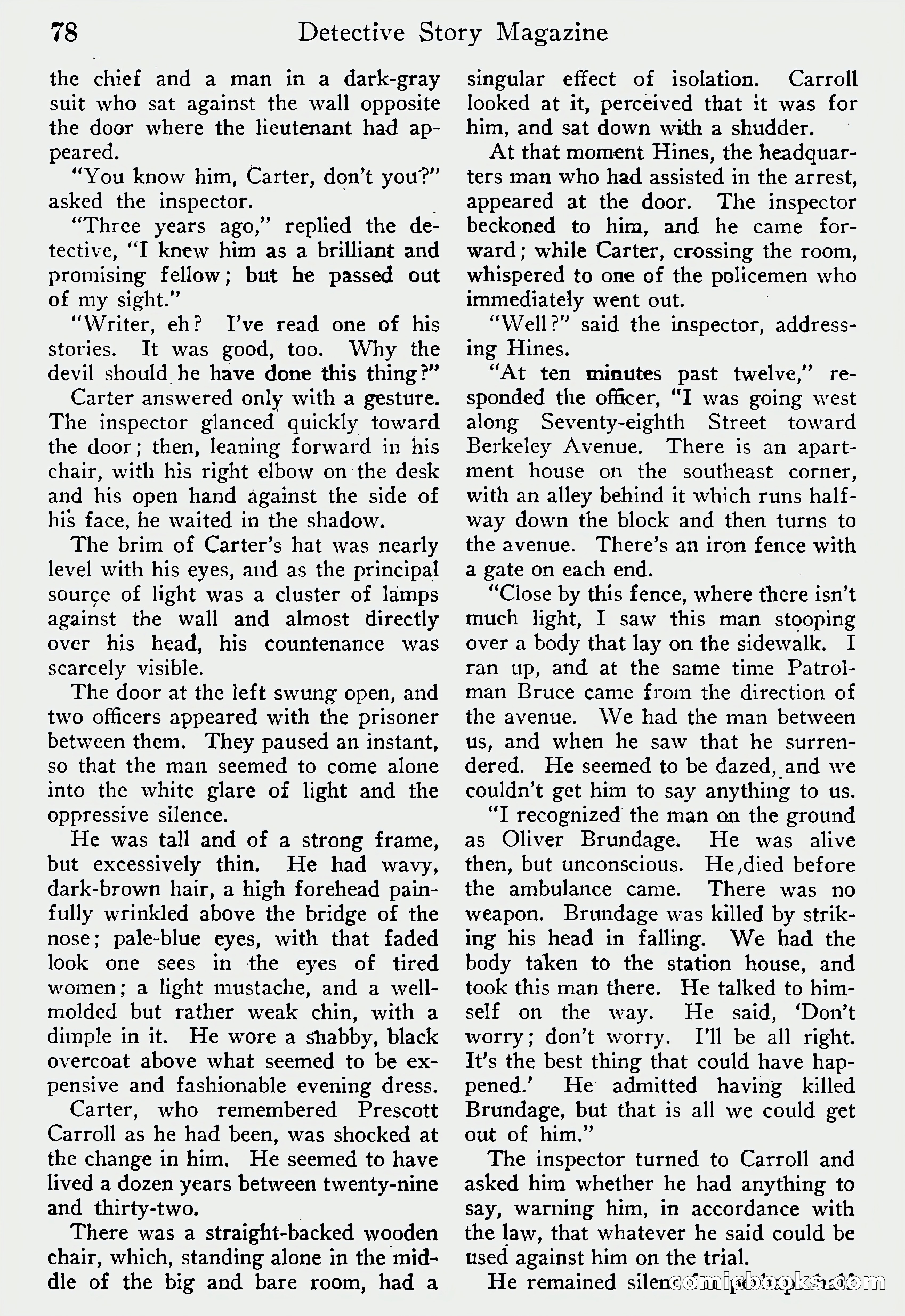 Detective Story Magazine, Vol. 6, No. 1 — page 80 of 132