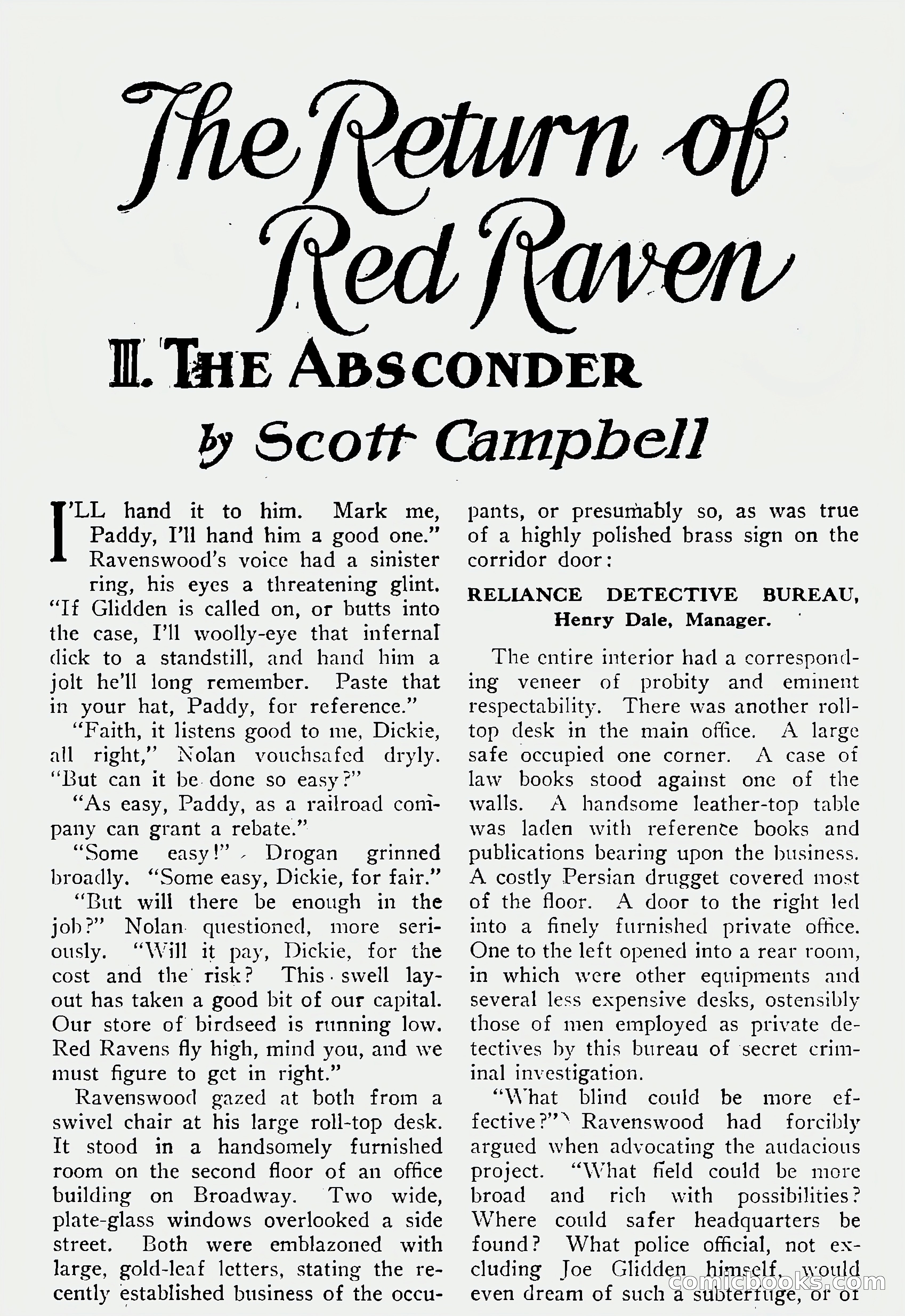 Detective Story Magazine, Vol. 6, No. 1 — page 89 of 132