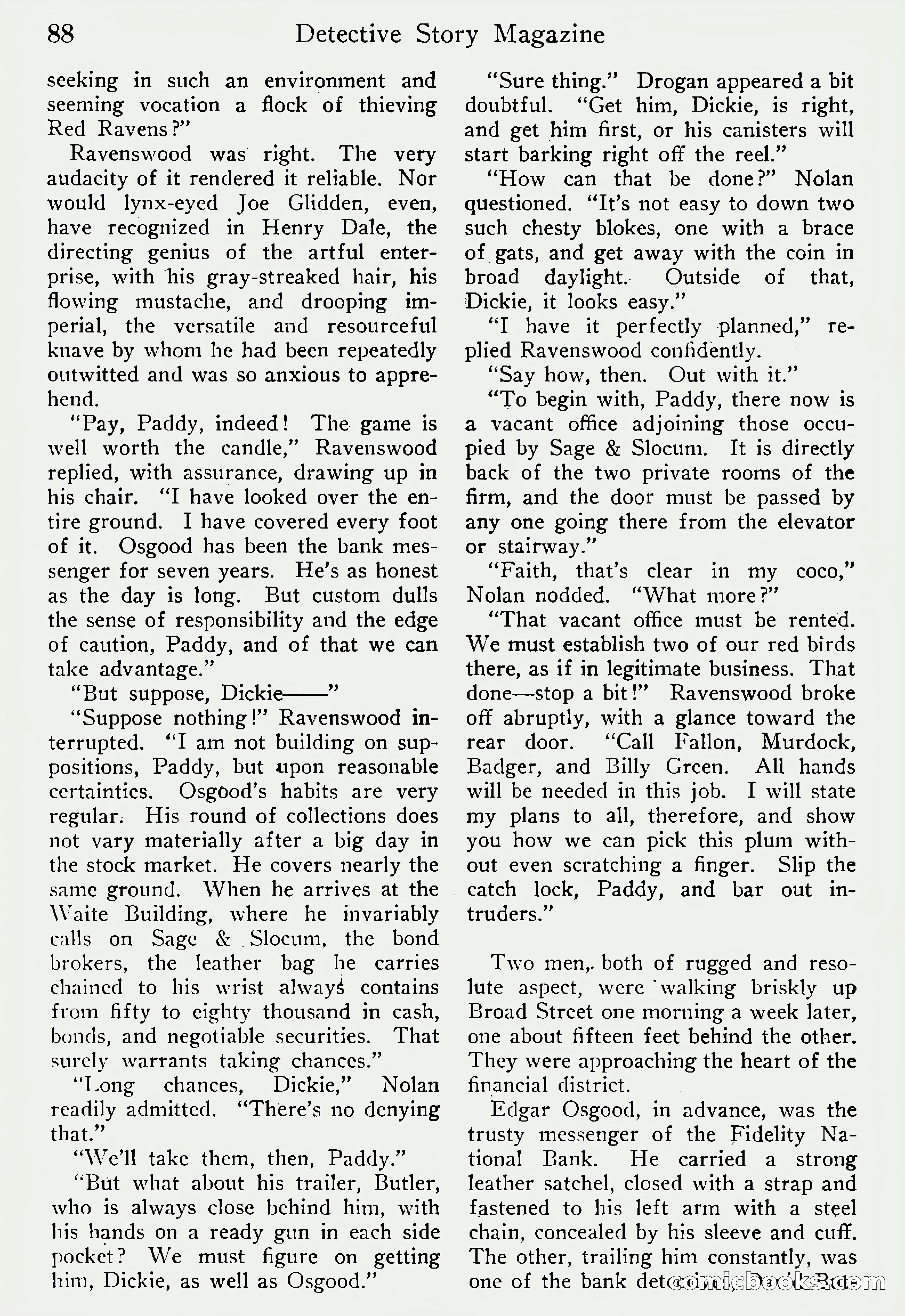 Detective Story Magazine, Vol. 6, No. 1 — page 90 of 132