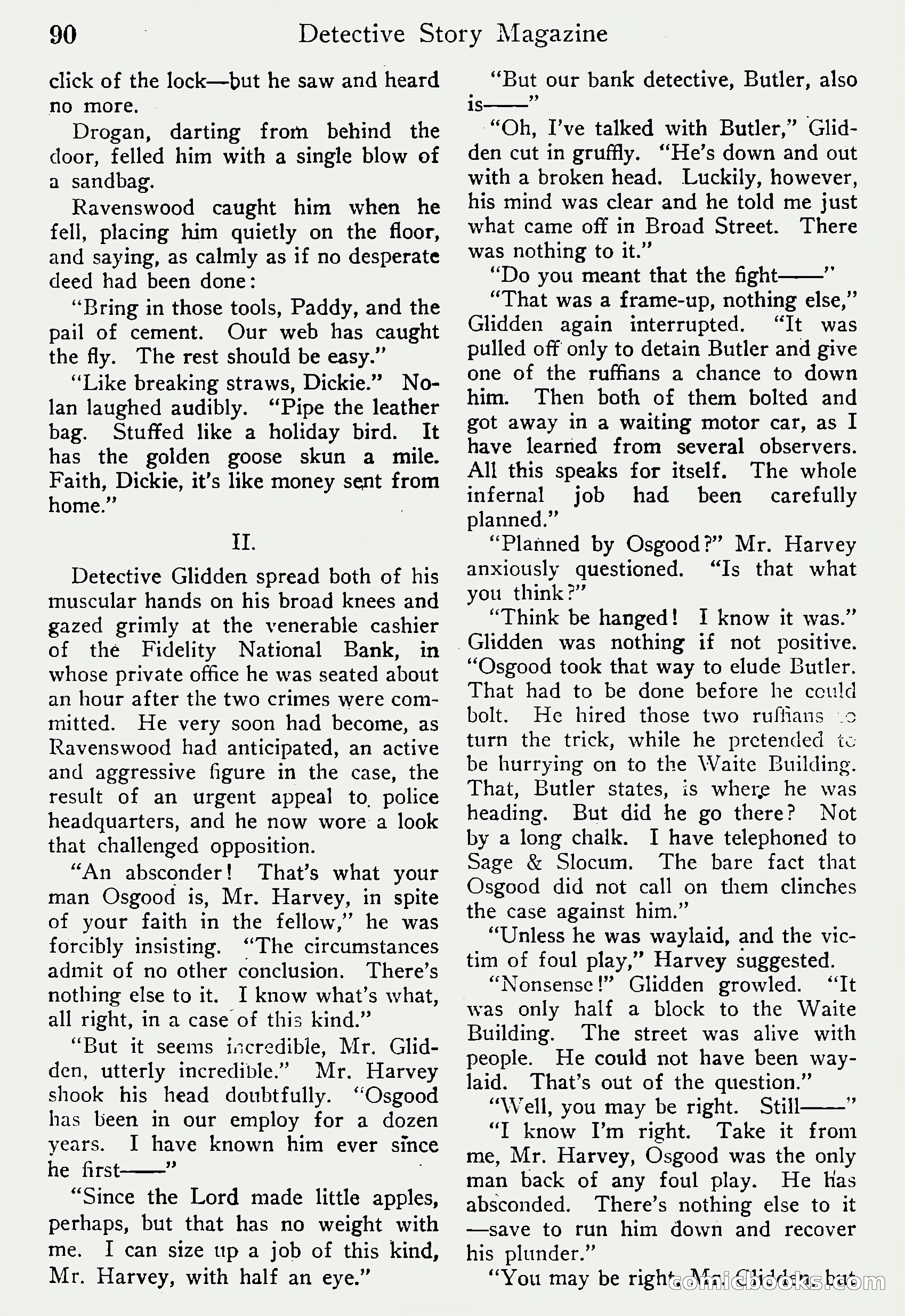 Detective Story Magazine, Vol. 6, No. 1 — page 92 of 132