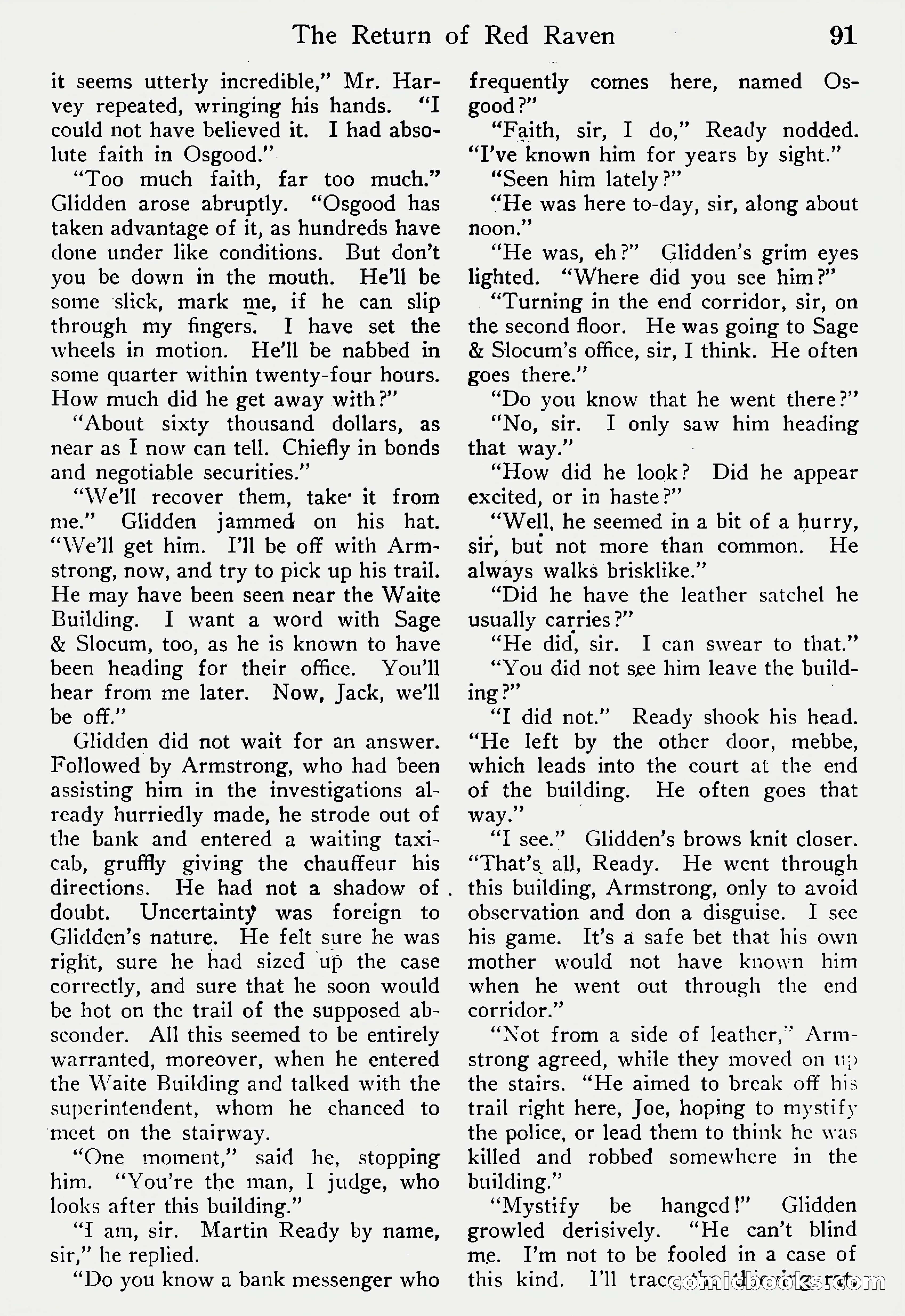Detective Story Magazine, Vol. 6, No. 1 — page 93 of 132