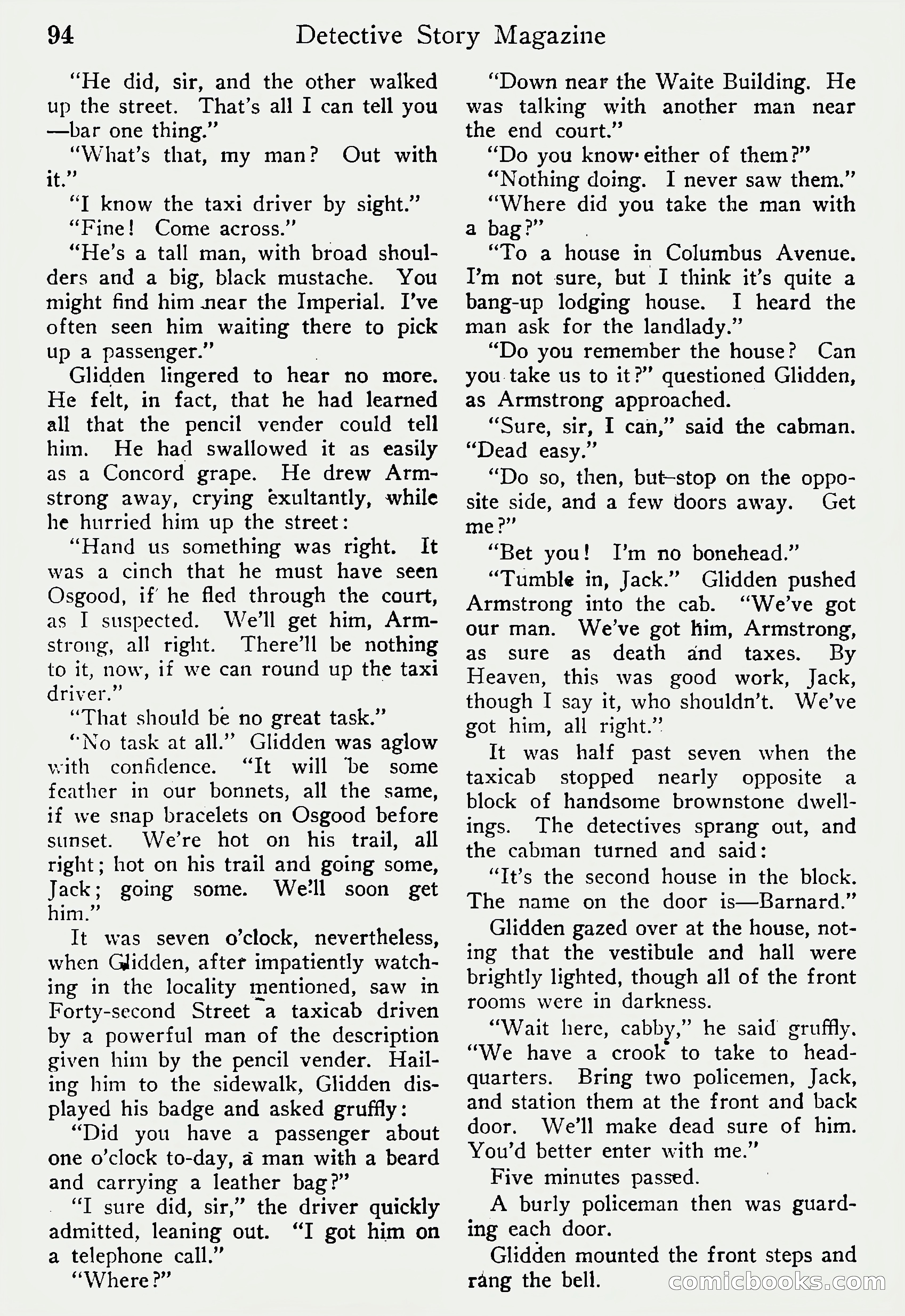 Detective Story Magazine, Vol. 6, No. 1 — page 96 of 132