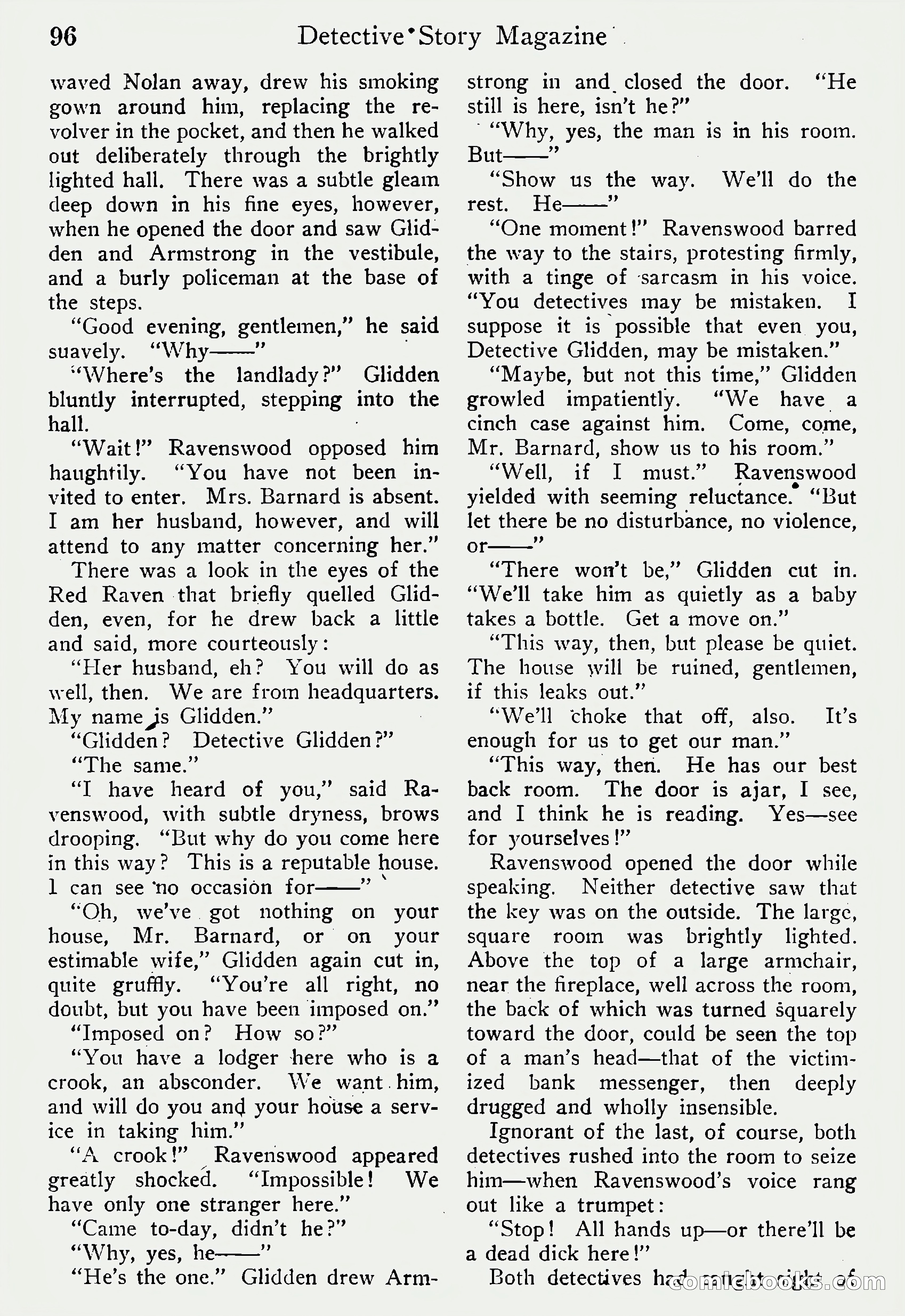 Detective Story Magazine, Vol. 6, No. 1 — page 98 of 132