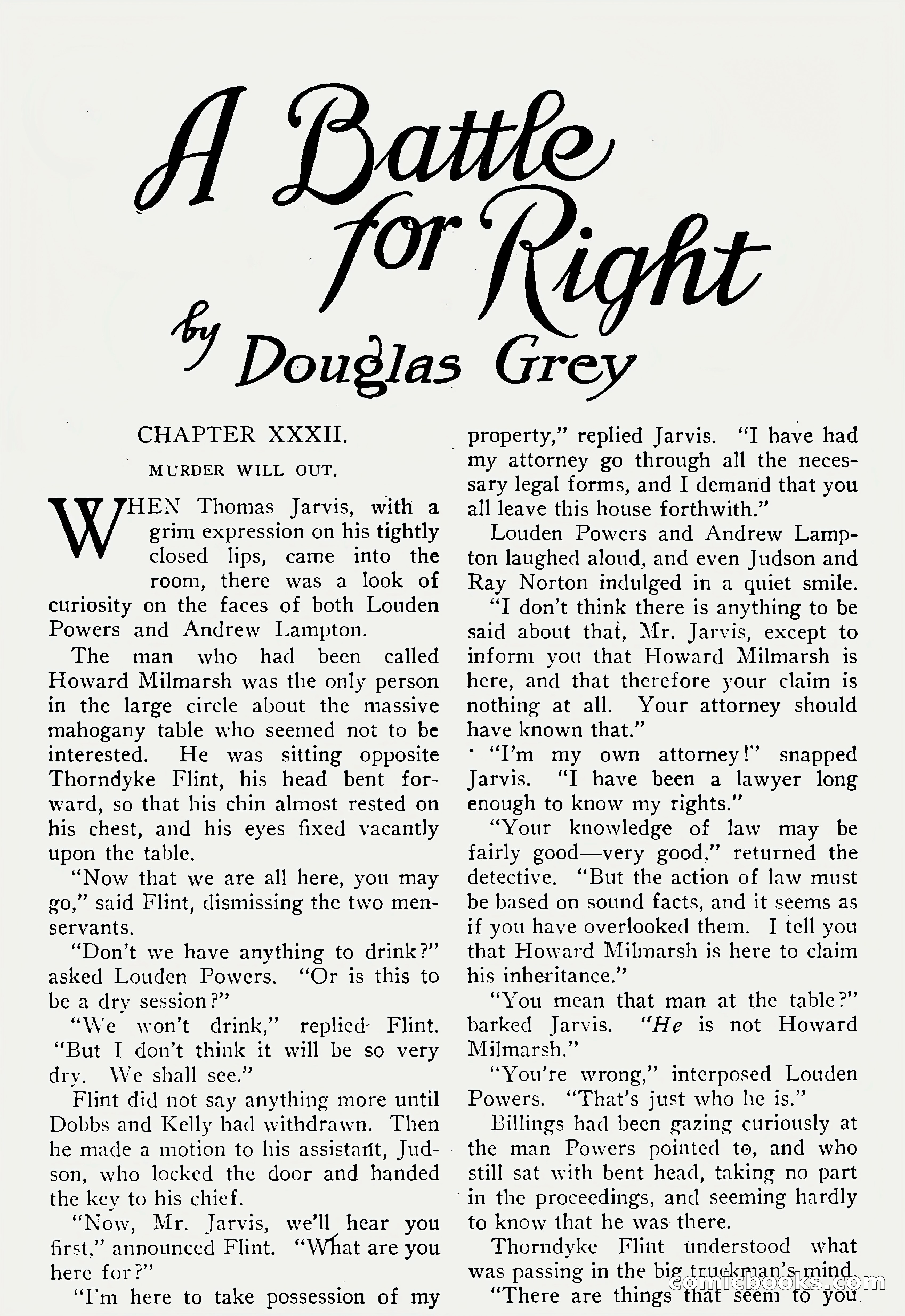 Detective Story Magazine, Vol. 6, No. 1 — page 100 of 132