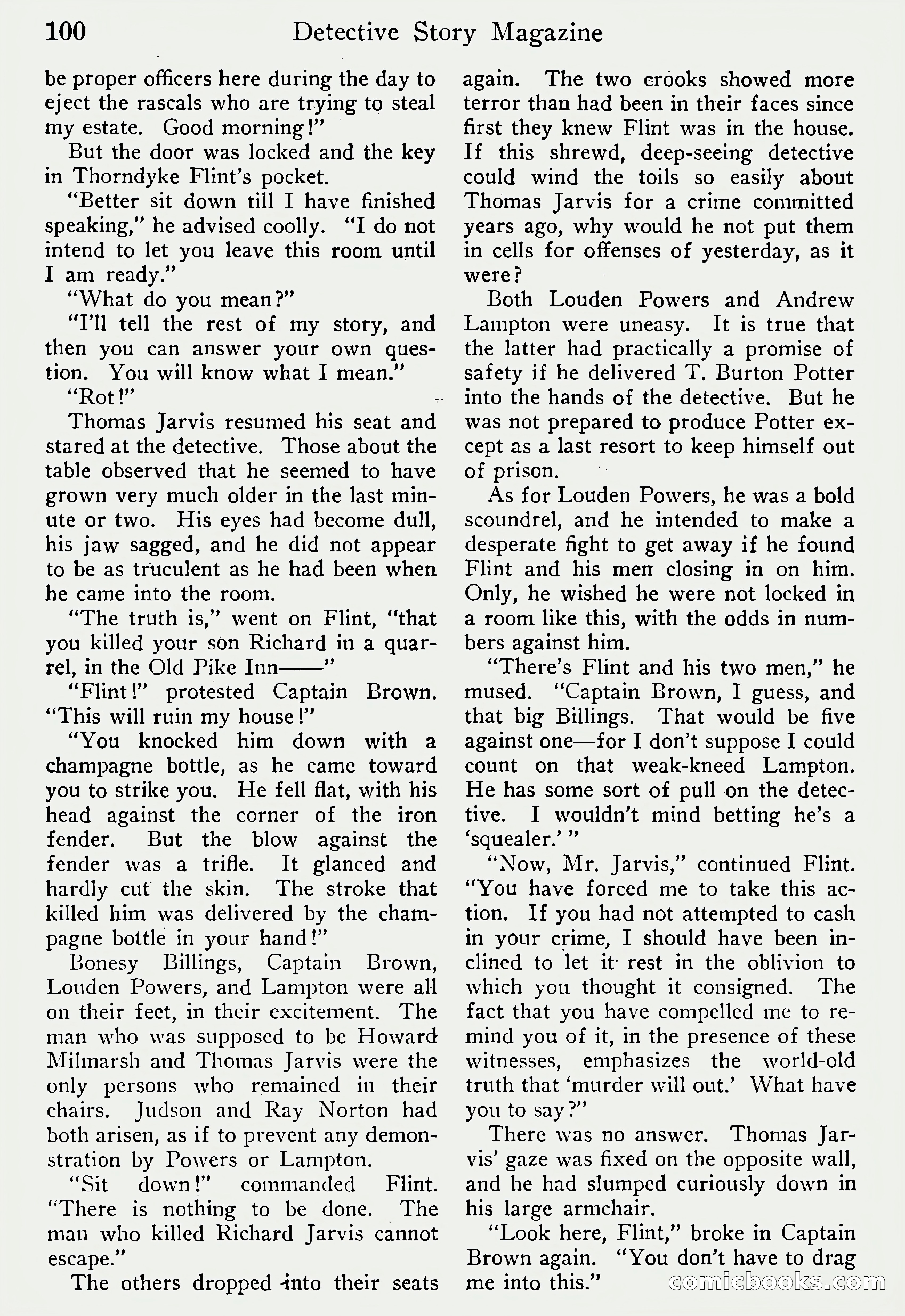 Detective Story Magazine, Vol. 6, No. 1 — page 102 of 132