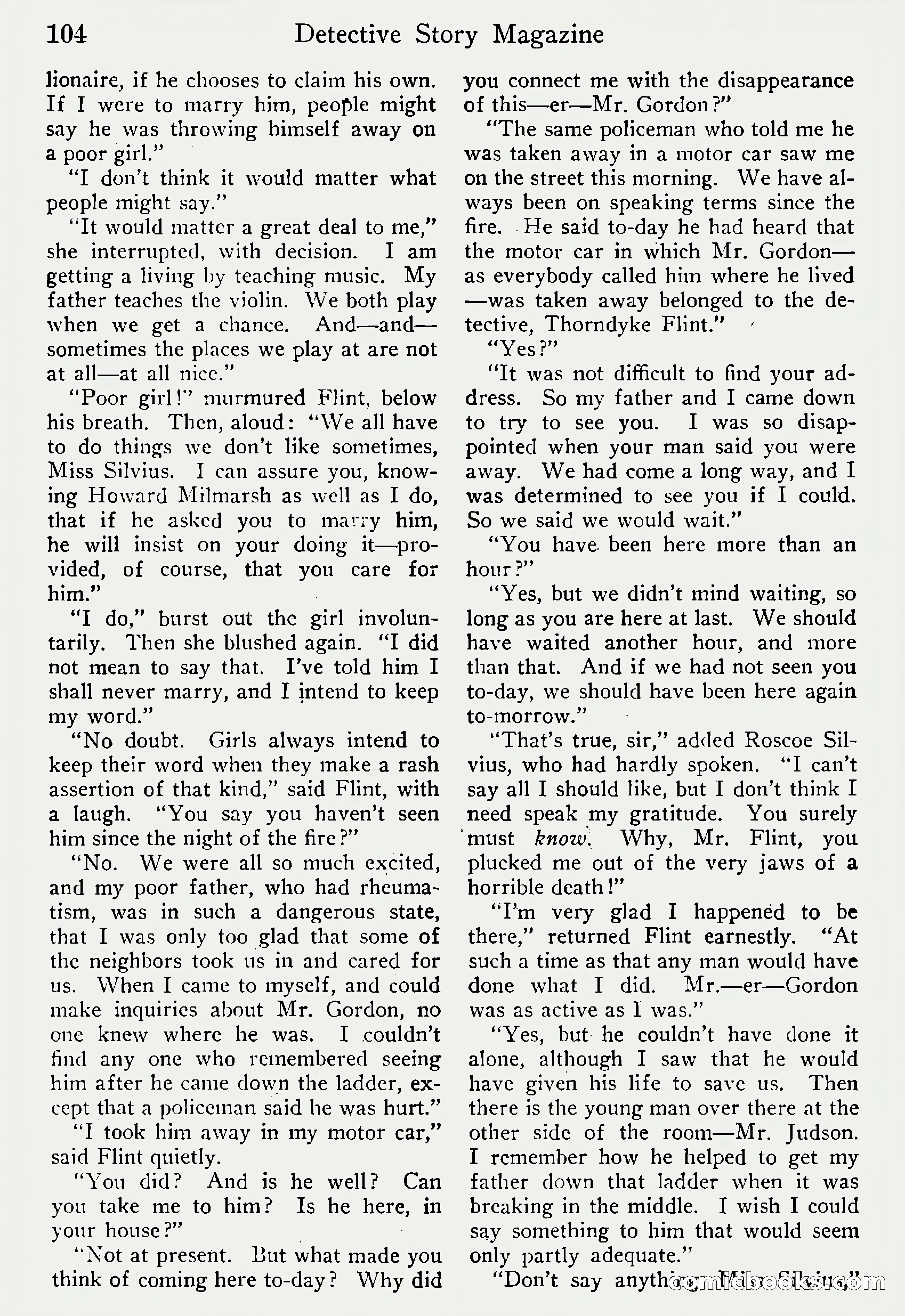 Detective Story Magazine, Vol. 6, No. 1 — page 106 of 132