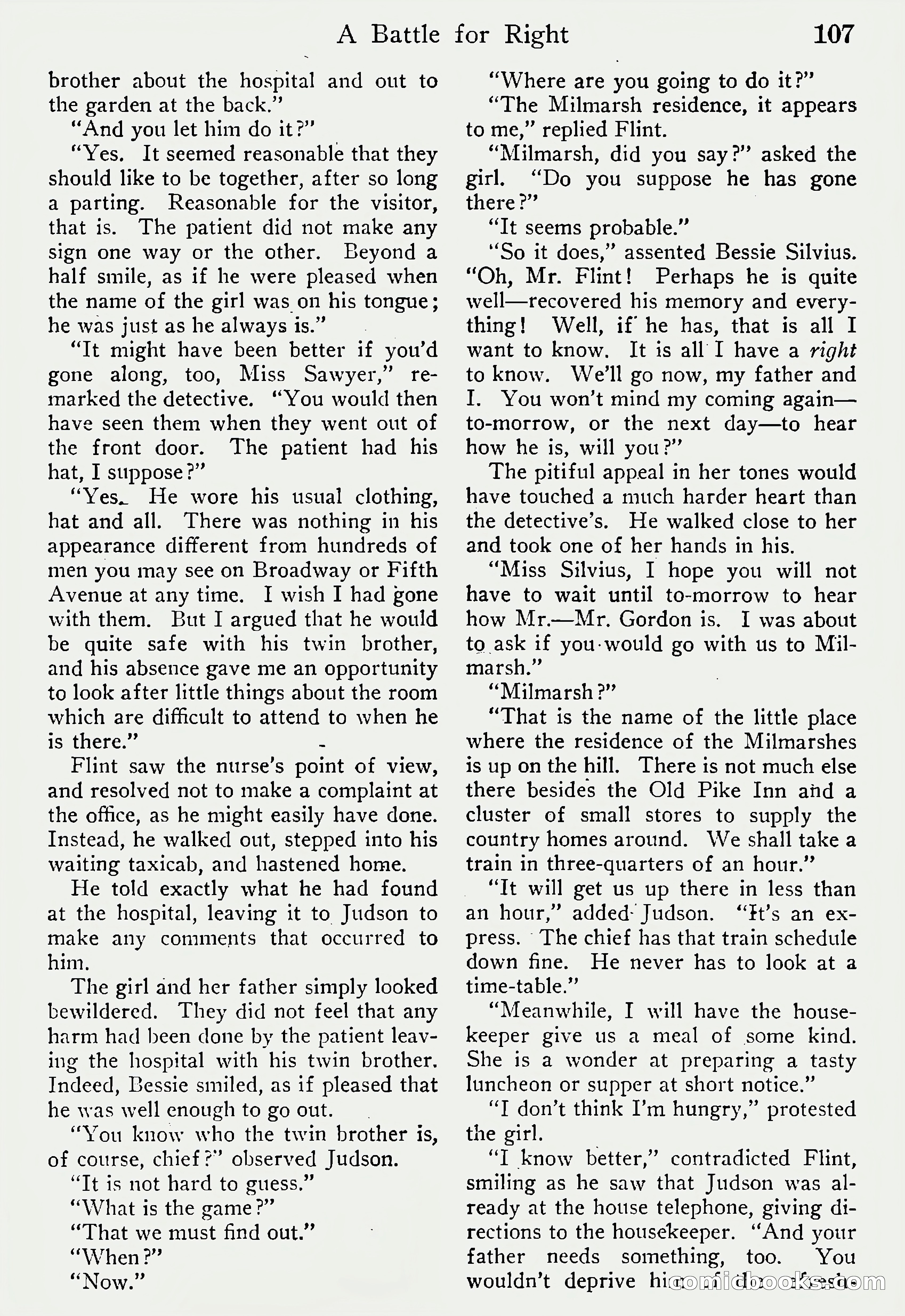 Detective Story Magazine, Vol. 6, No. 1 — page 109 of 132