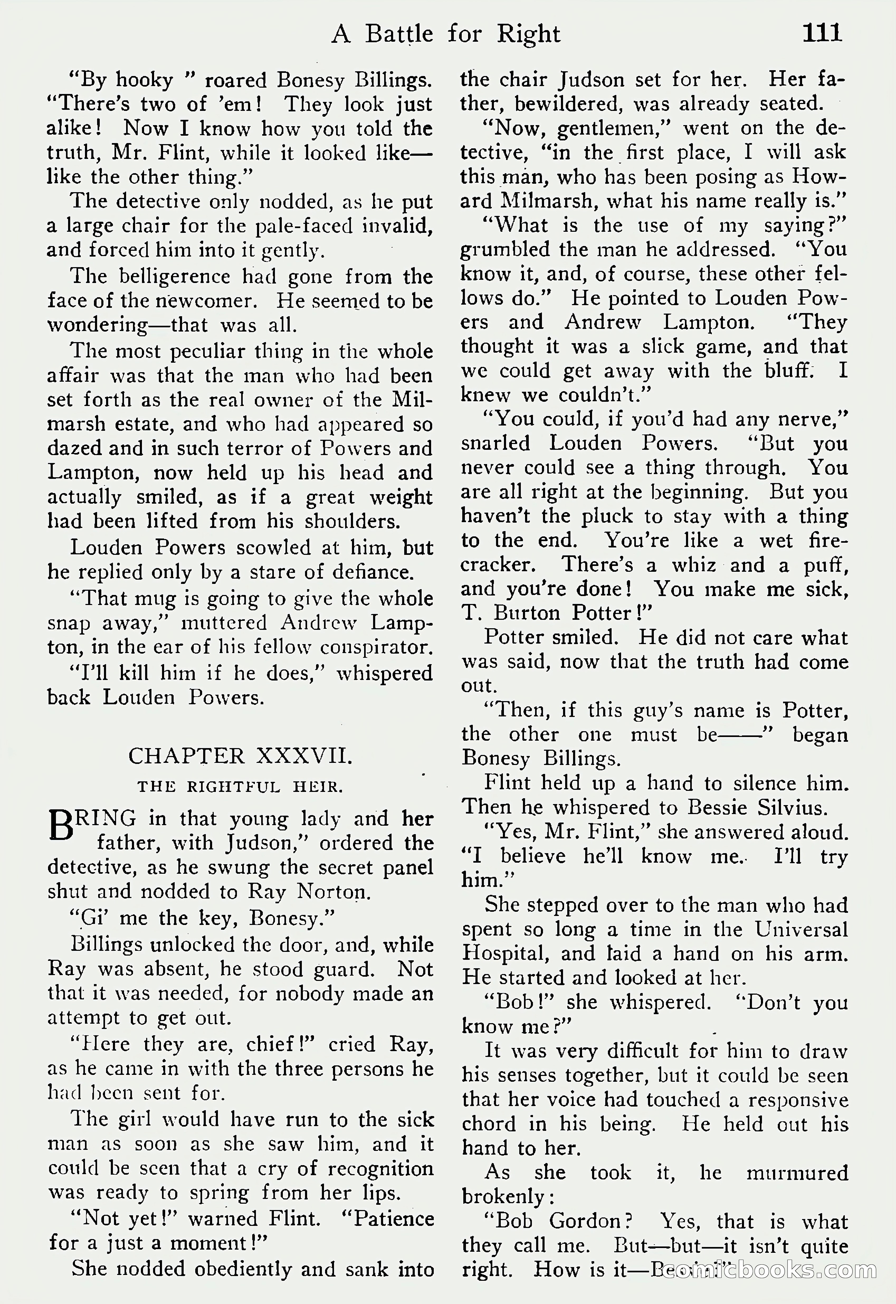 Detective Story Magazine, Vol. 6, No. 1 — page 113 of 132