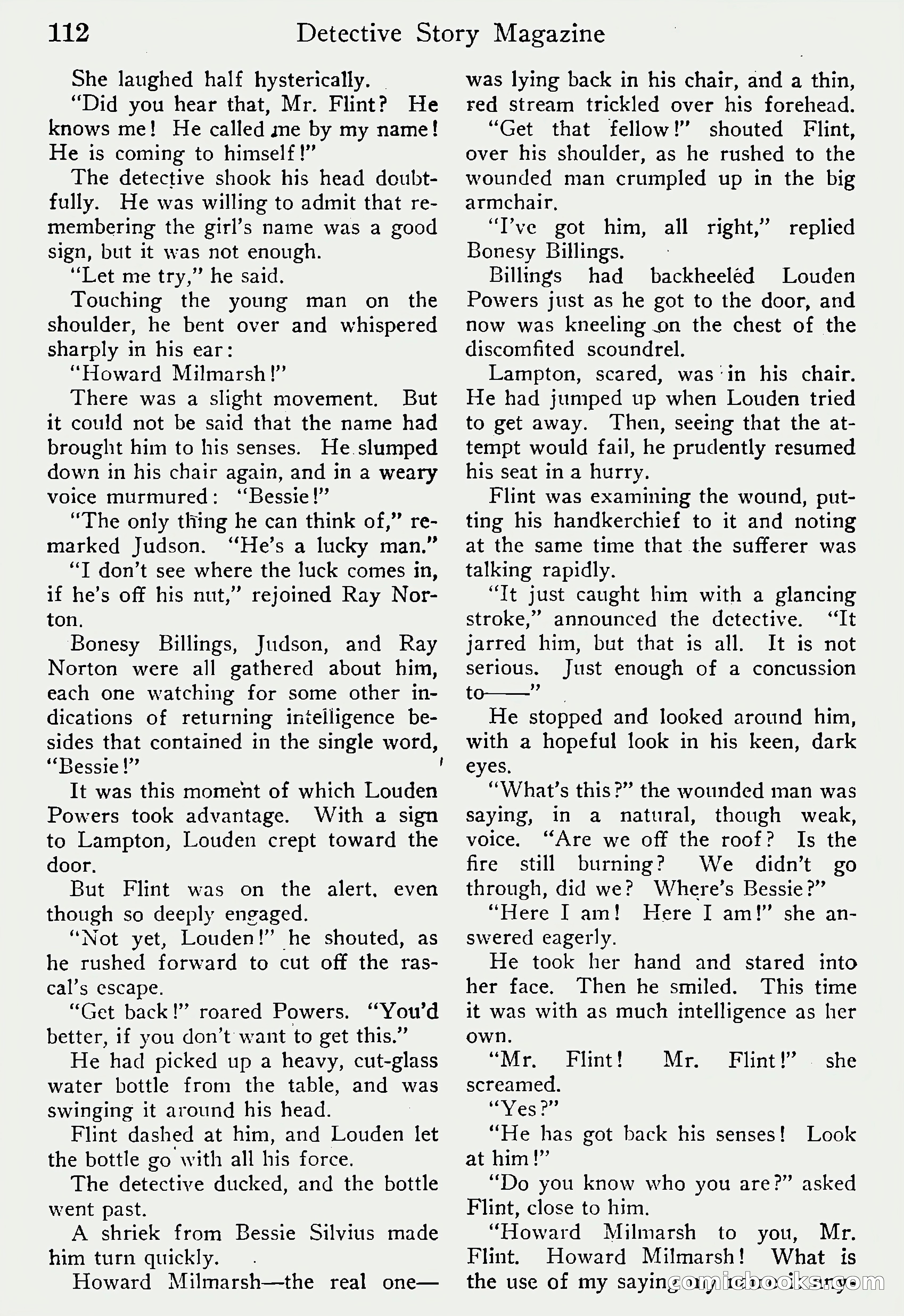 Detective Story Magazine, Vol. 6, No. 1 — page 114 of 132