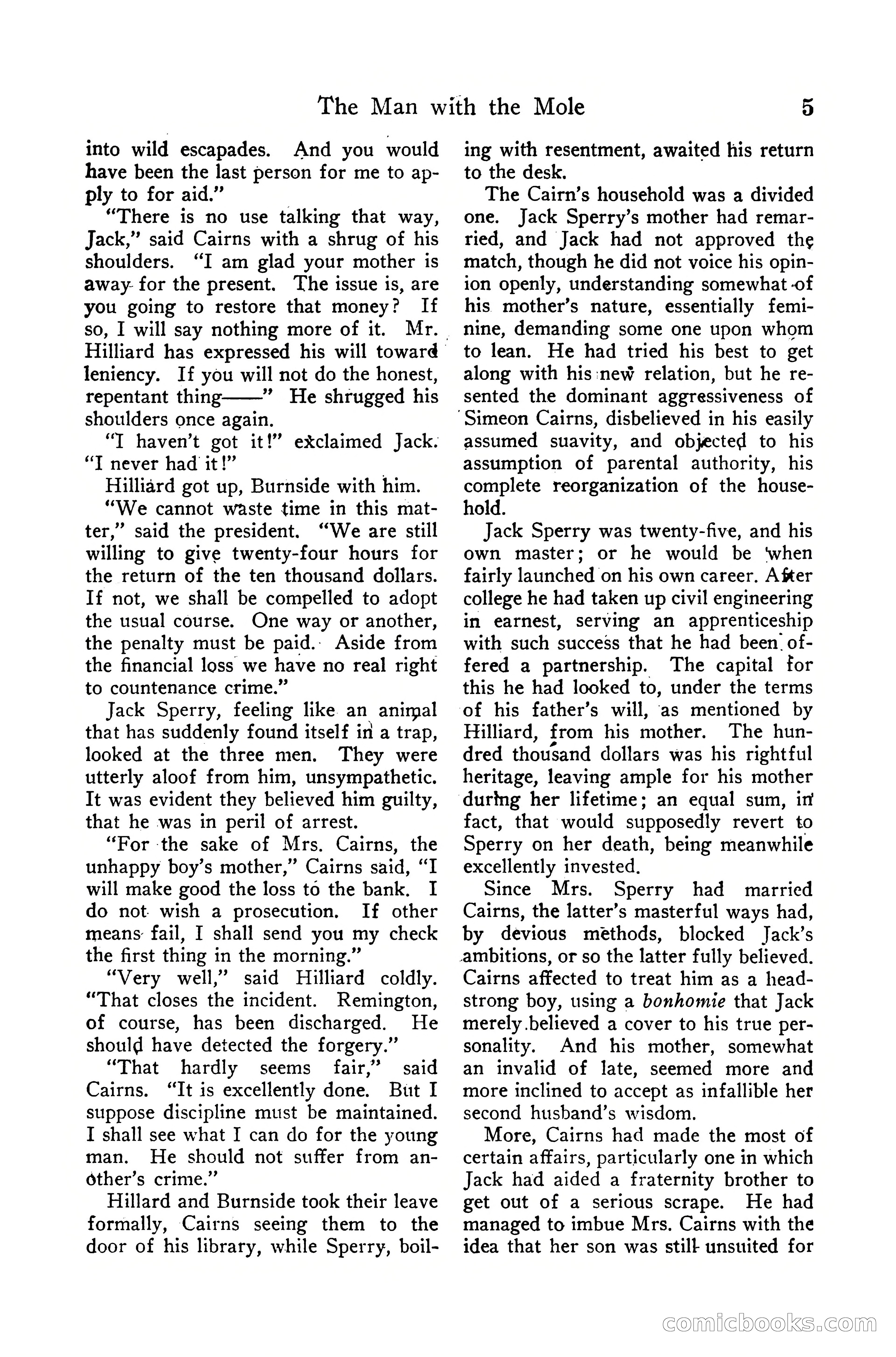 Detective Story Magazine, December 10, 1918 — page 7 of 164