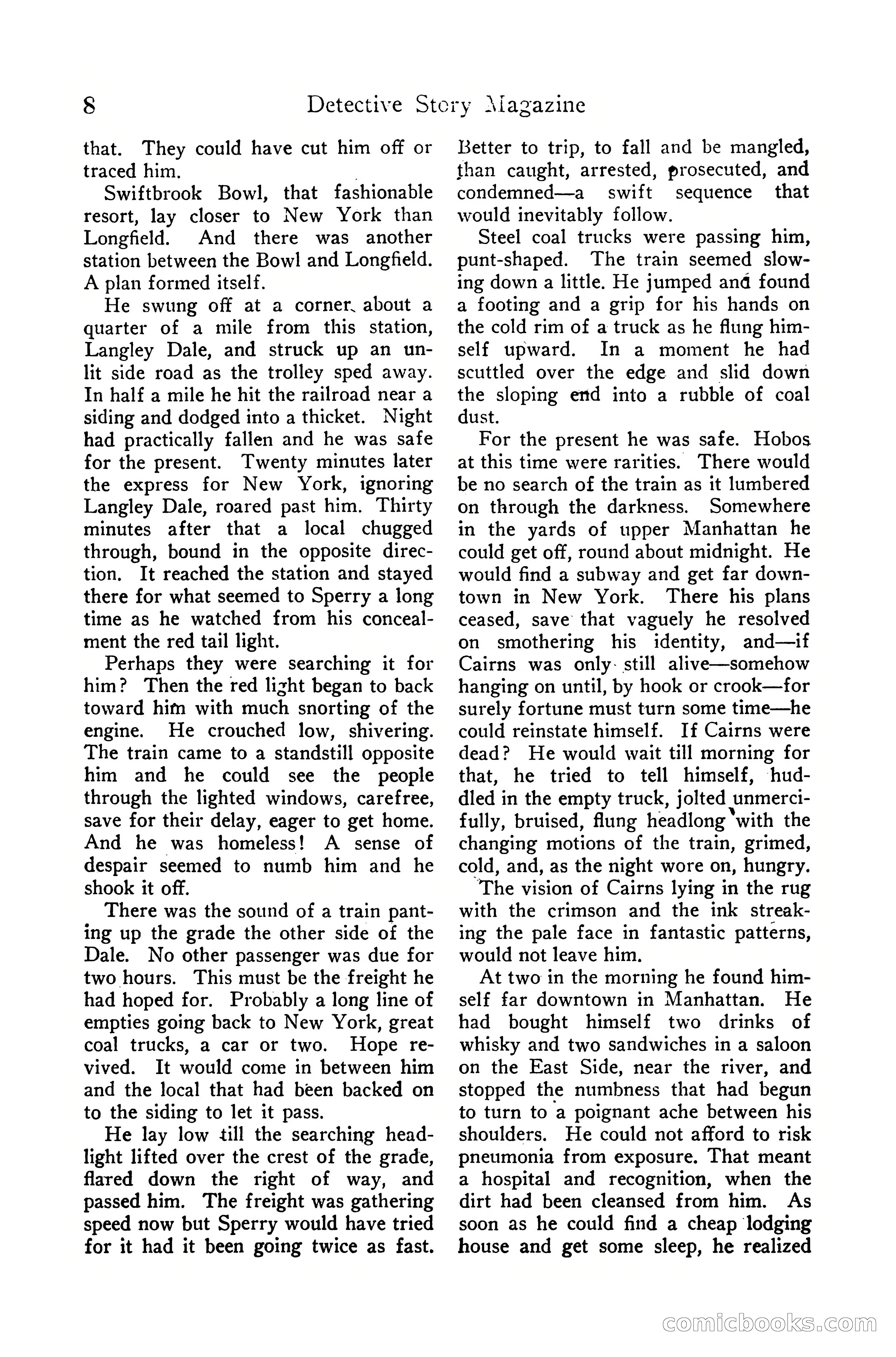 Detective Story Magazine, December 10, 1918 — page 10 of 164