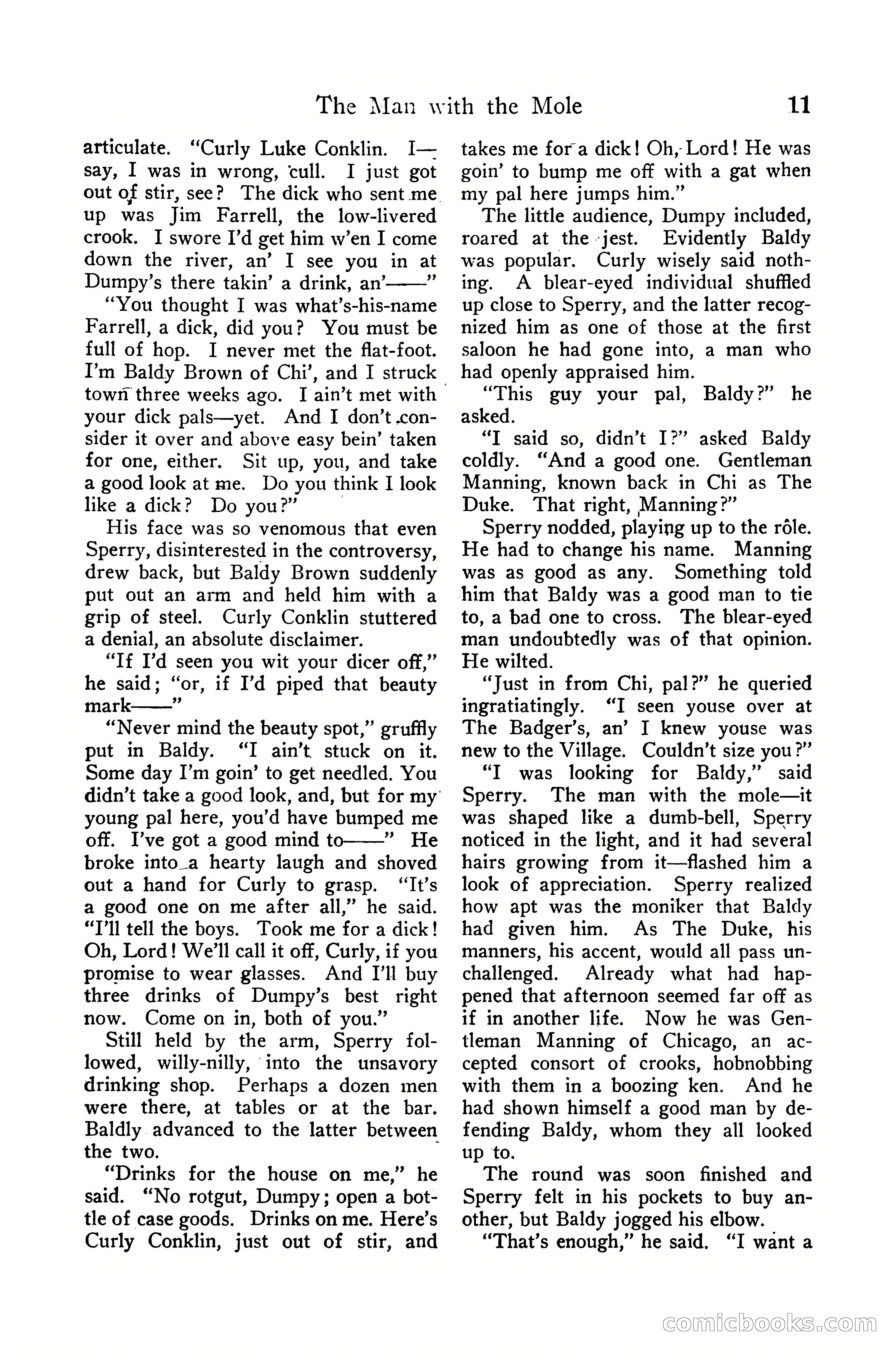Detective Story Magazine, December 10, 1918 — page 13 of 164
