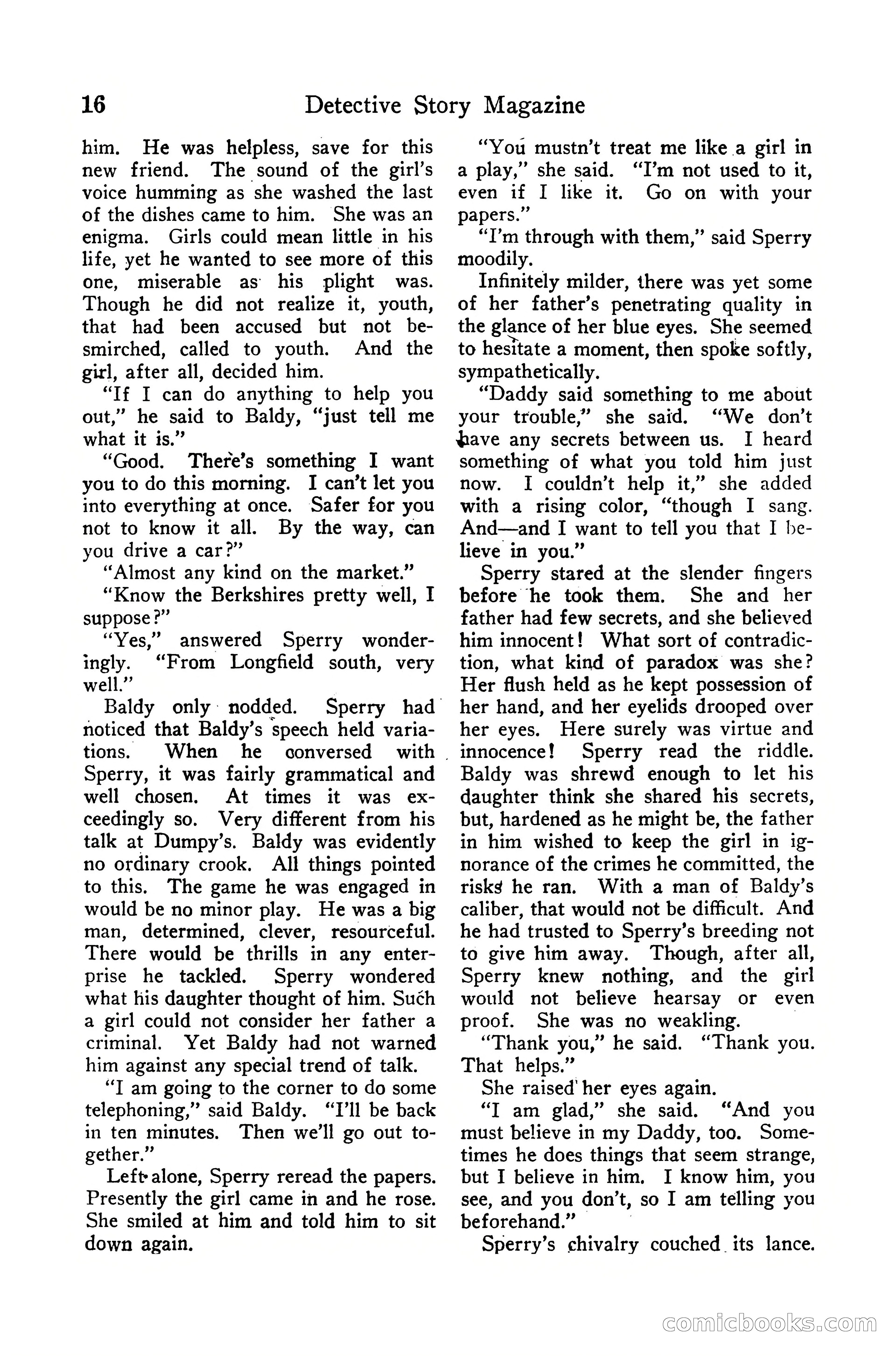 Detective Story Magazine, December 10, 1918 — page 18 of 164