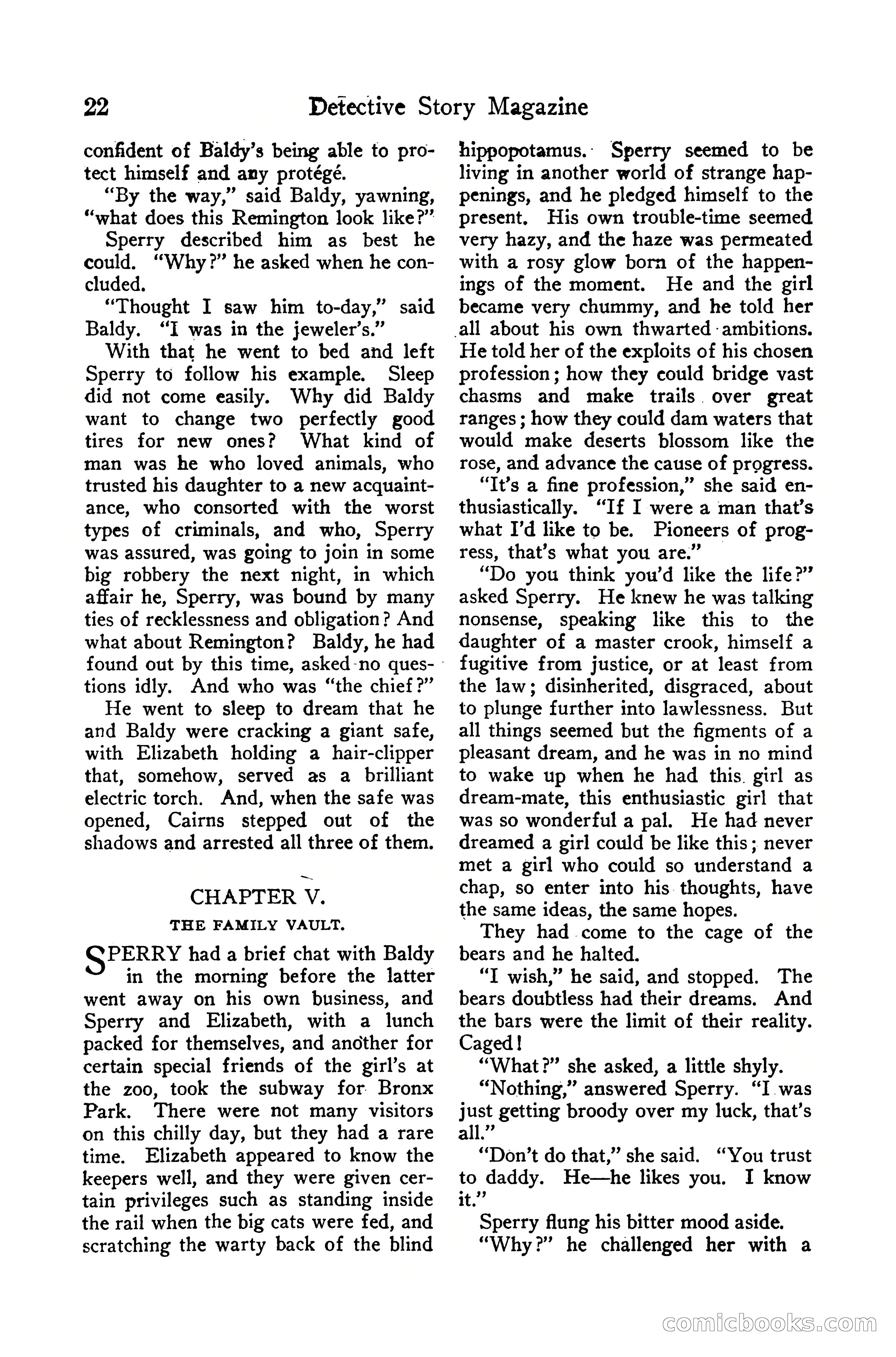 Detective Story Magazine, December 10, 1918 — page 24 of 164