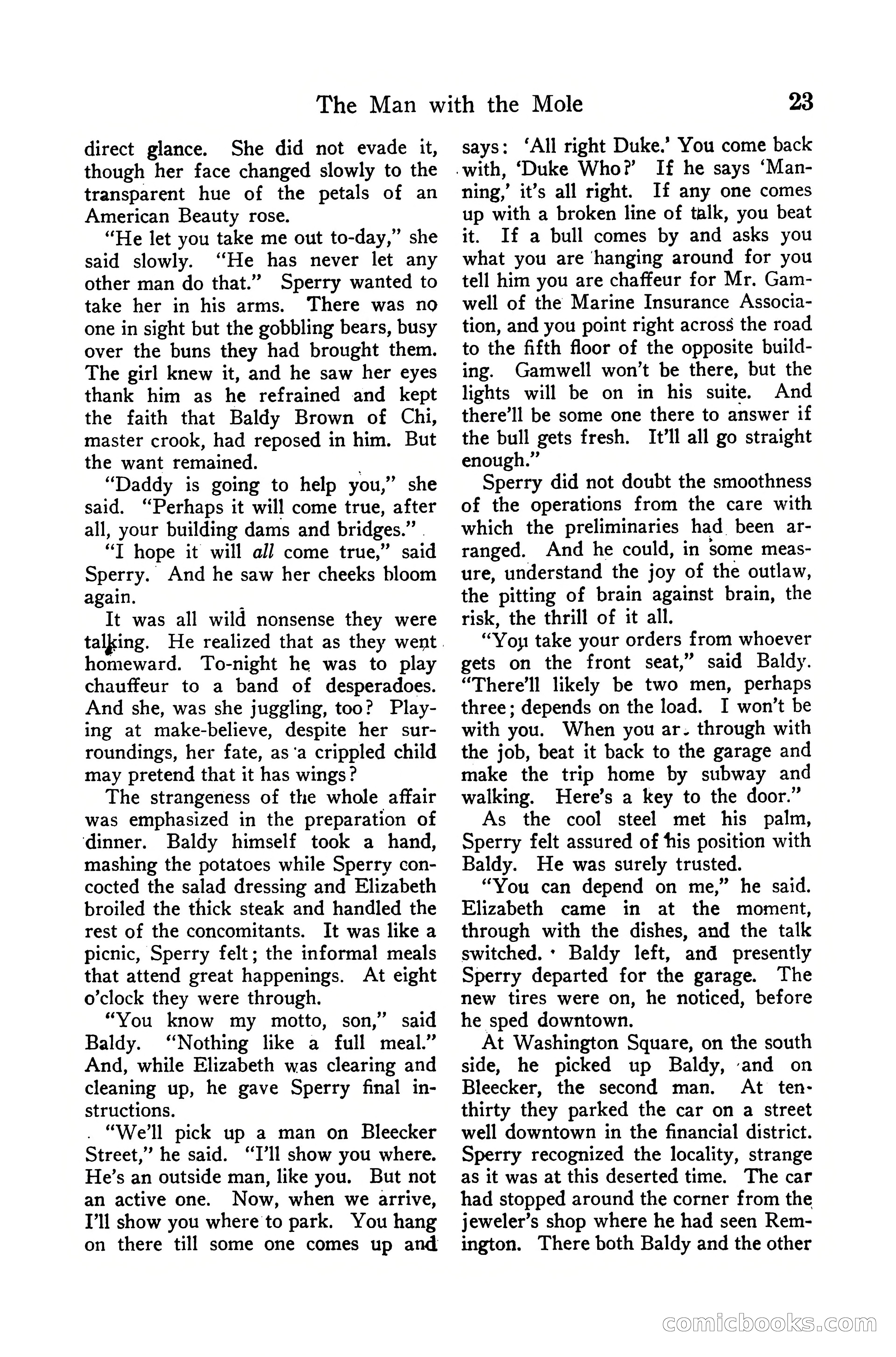Detective Story Magazine, December 10, 1918 — page 25 of 164